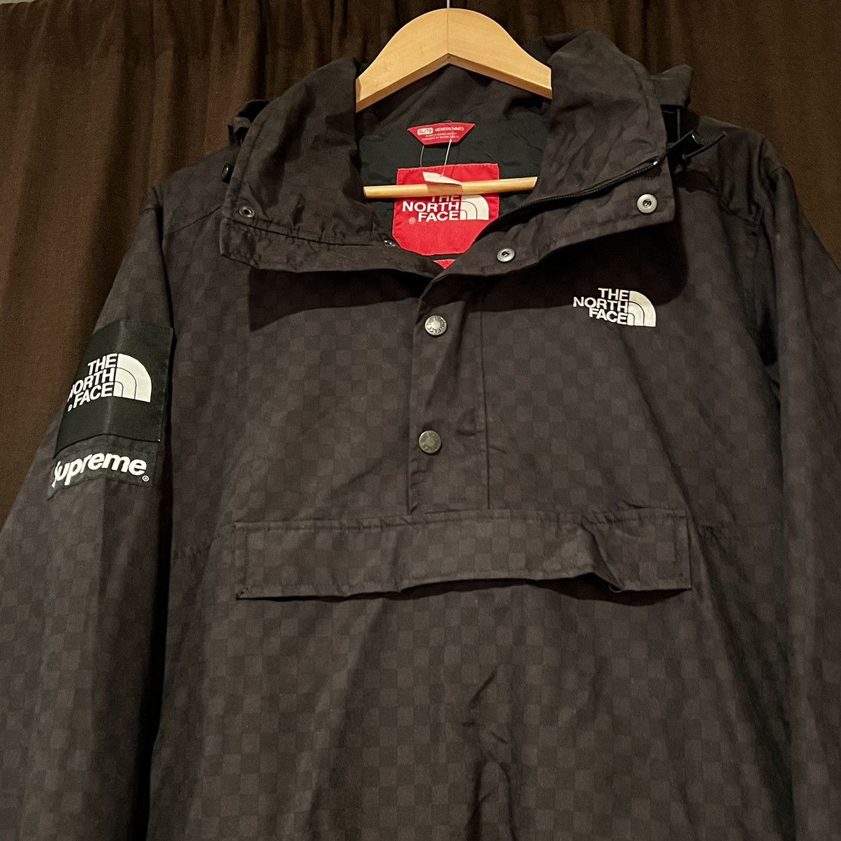 Supreme × The North Face Supreme x The North Face 2011 Checkered Pullover Jacket Size US XL / EU 56 / 4 - 15 Thumbnail