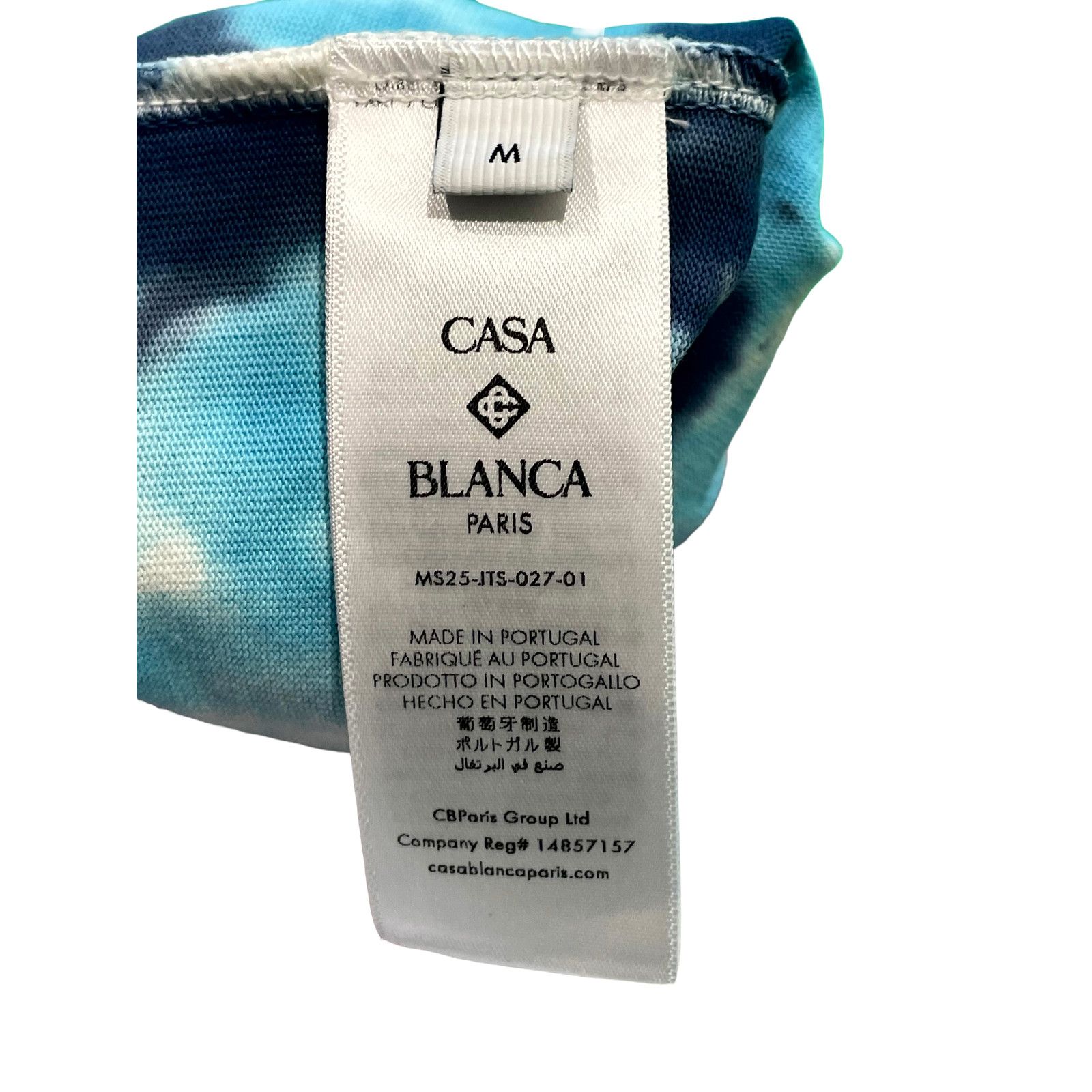 Casablanca Casablanca Surf Trip Tie Dye Multicolor Tee Size US M / EU 48-50 / 2 - 5 Thumbnail