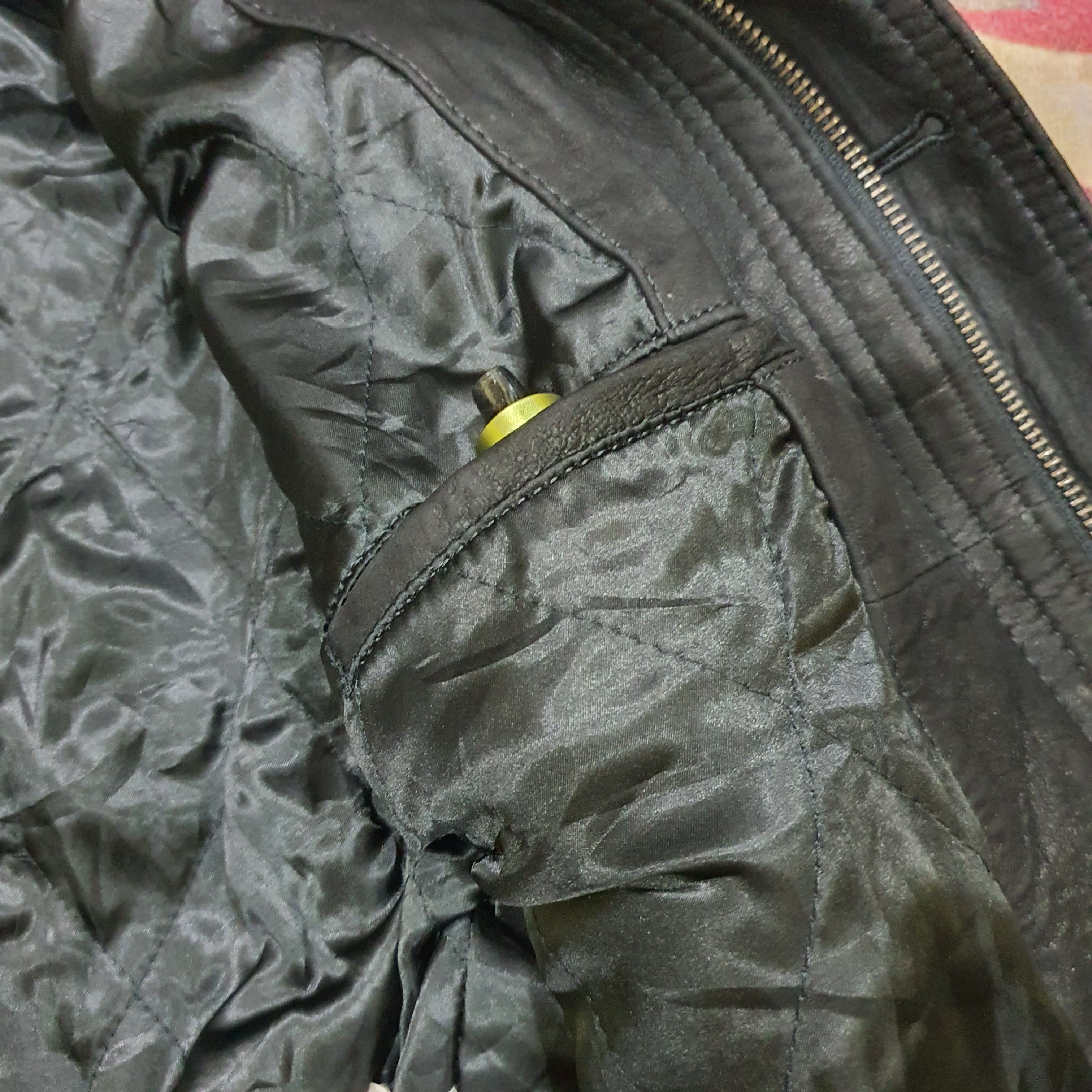 Rainbow Country vintage leather bomber jacket with white shearling Ìxi:z Size US M / EU 48-50 / 2 - 11 Thumbnail