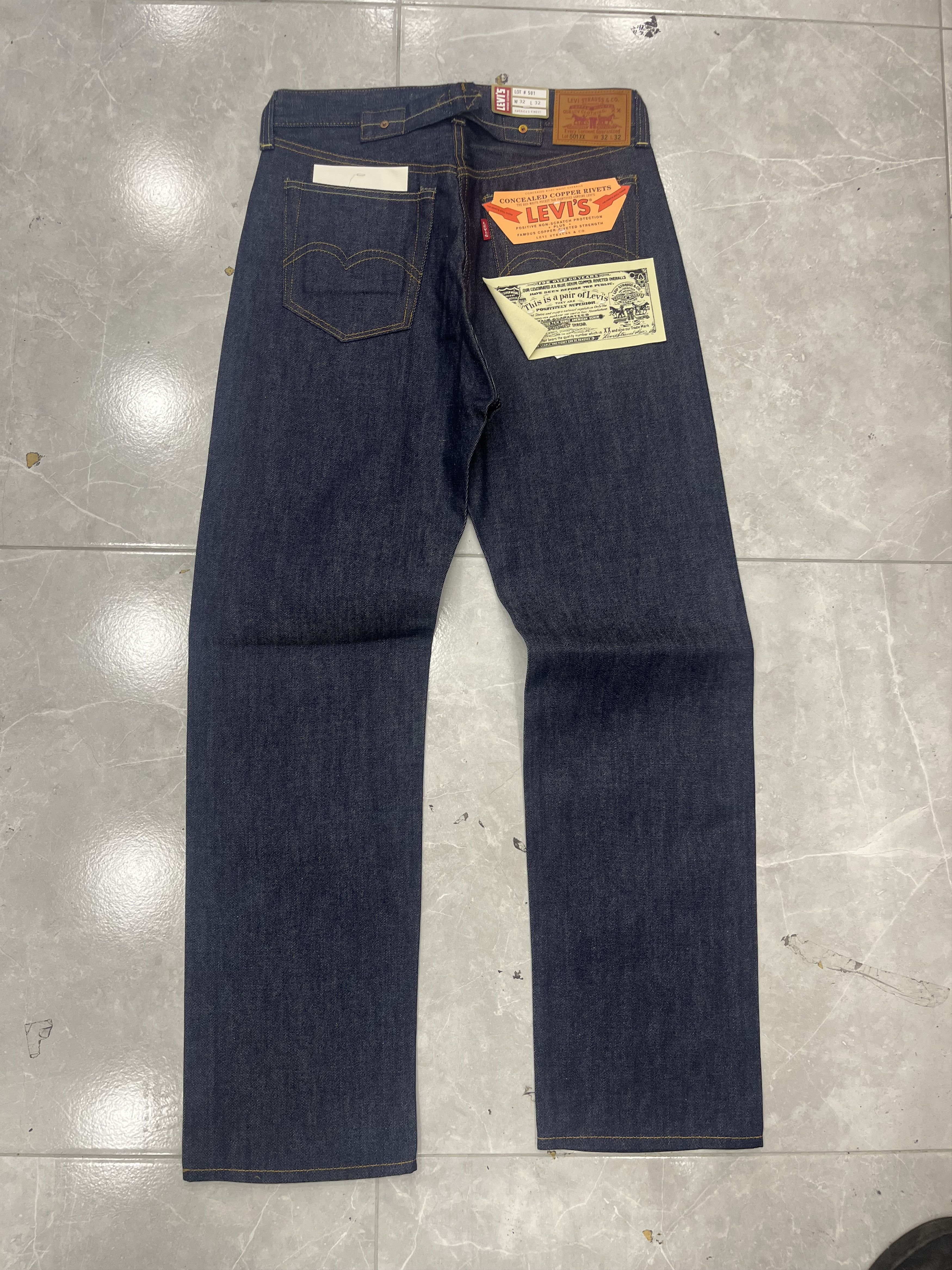 Levi's Vintage Clothing Levis 1937 vintage clothing jean Size US 32 / EU 48 - 2 Thumbnail