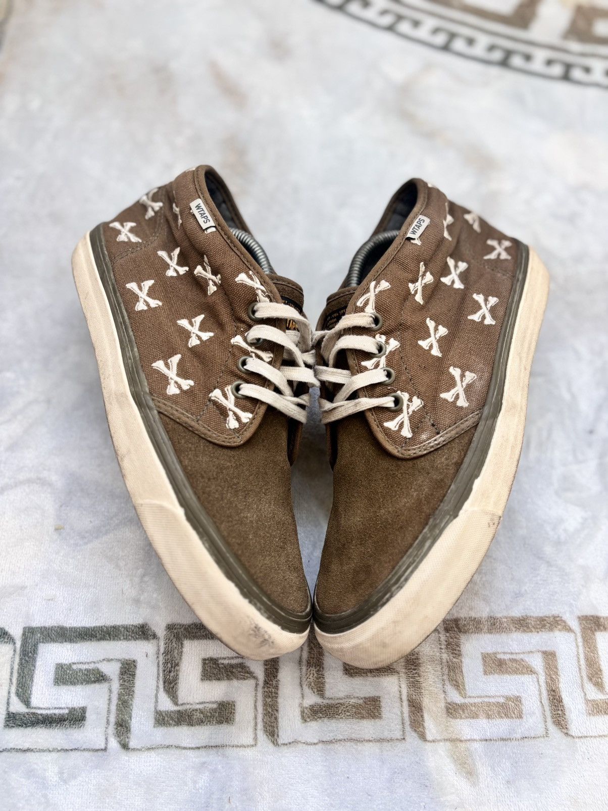 Vans WTAPS x Vans Chukka Mid - Crossbones Brown Size US 9.5 / EU 42-43 - 2 Thumbnail