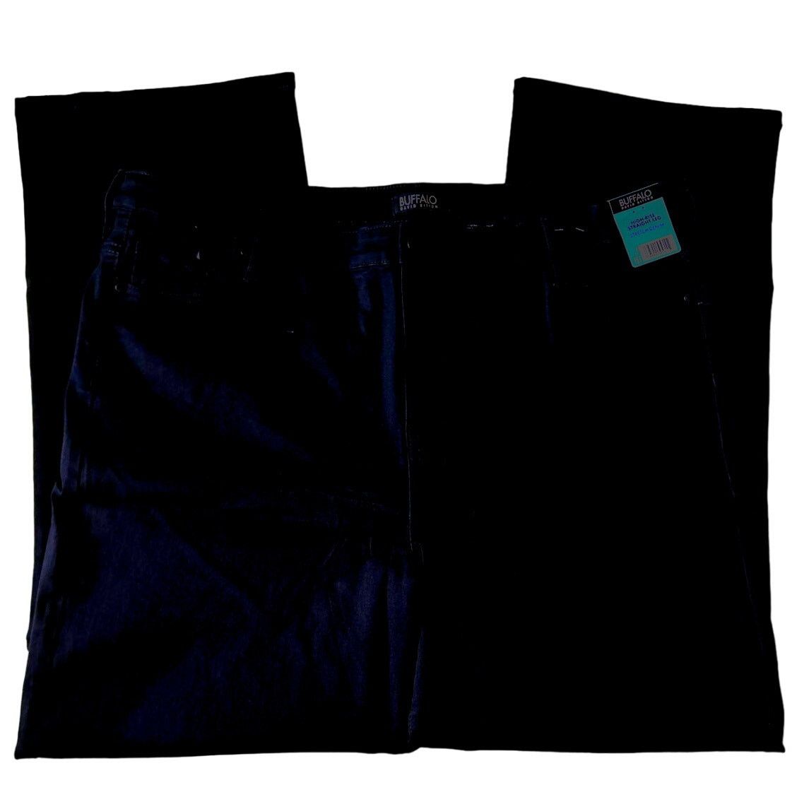 Buffalo David Bitton Buffalo David Bitton Womens Black Stretch Jeans 20 XXL Size 40" / US 18 - 3 Thumbnail