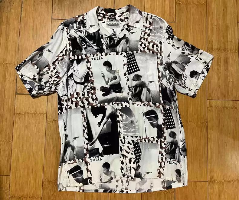 Wacko Maria Wacko Maria Tulsa Larry Clark Photography Collection Hawaiian  Shirts | Grailed