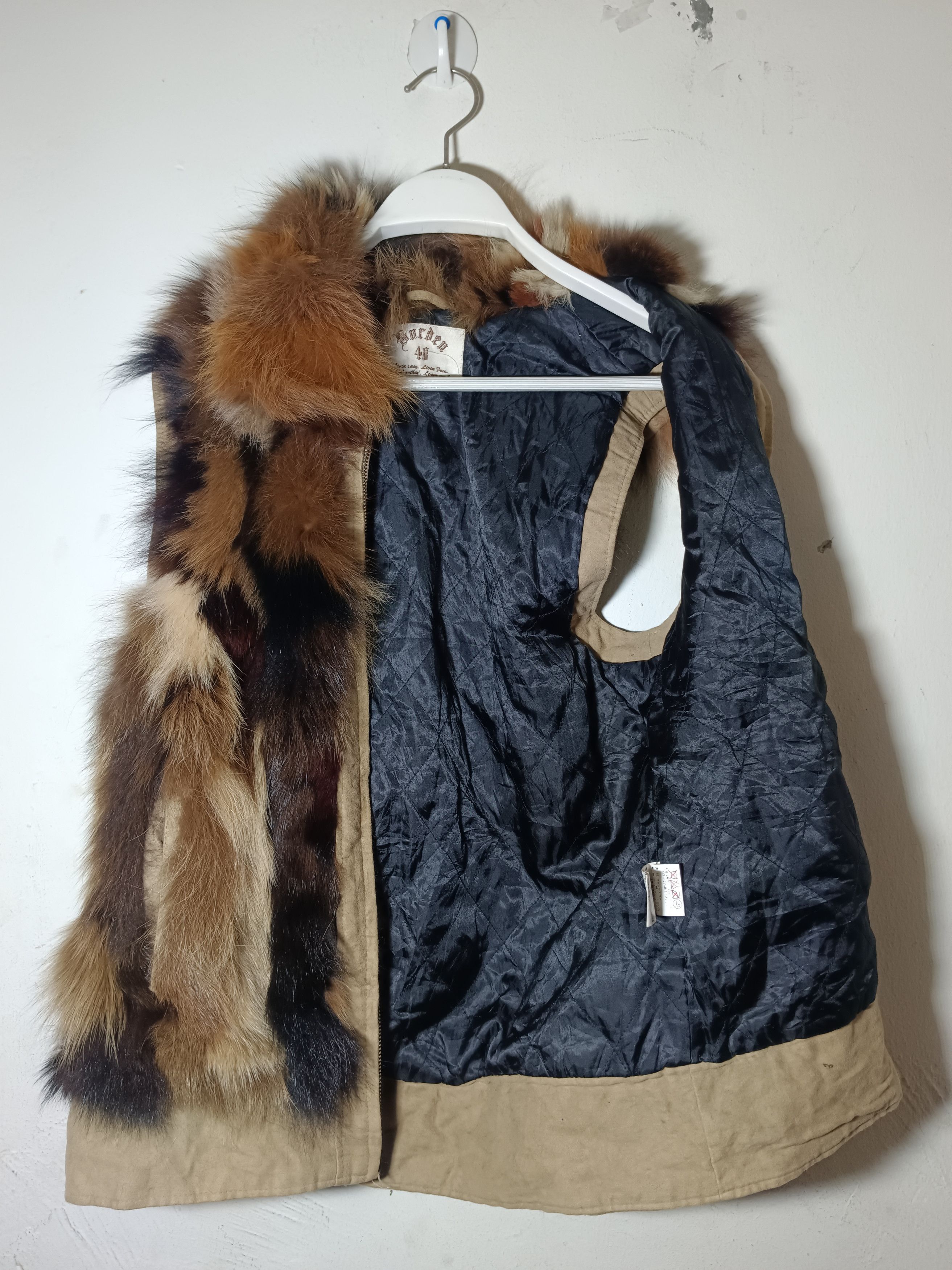 Japanese Brand Rare Fur Fox Vest Jacket Size US XXS / EU 40 - 5 Thumbnail