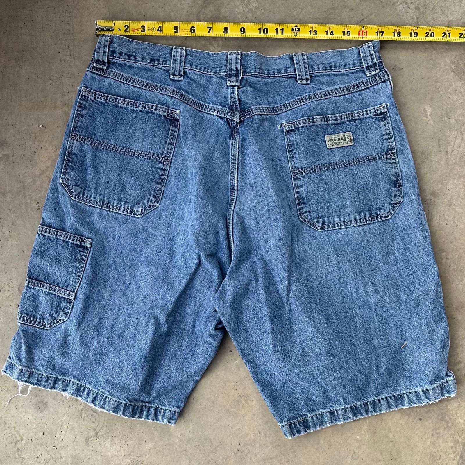 Wrangler Wrangler carpenter Jean shorts workwear 35x21 Size US 35 - 5 Thumbnail