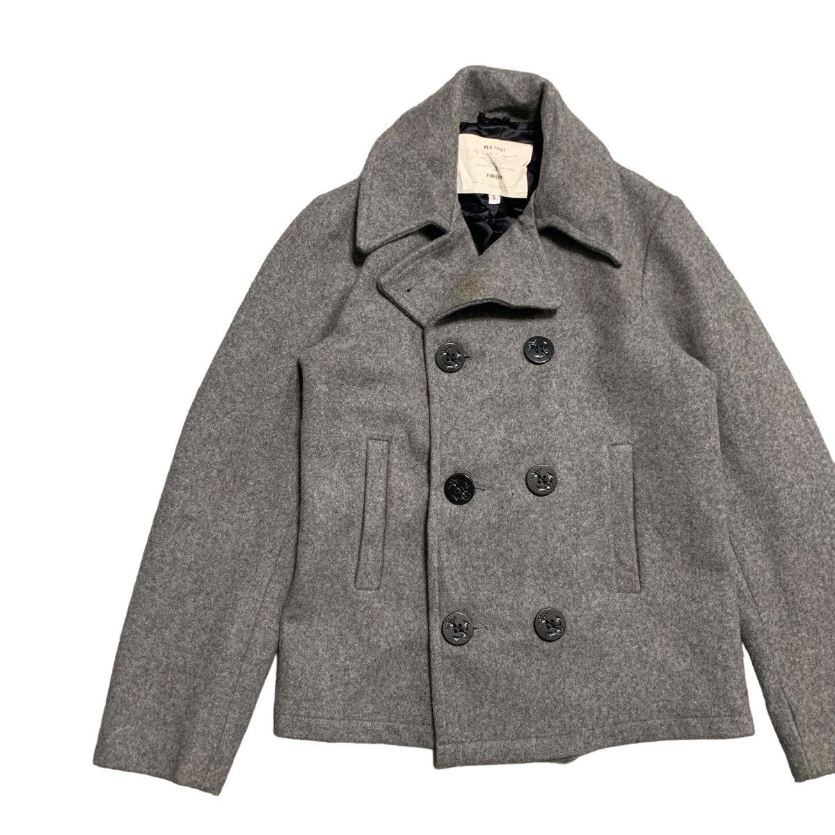 Fidelity Fidelity By Gerald & Stewart Double Breast Pea Coat Size US S / EU 44-46 / 1 - 2 Thumbnail
