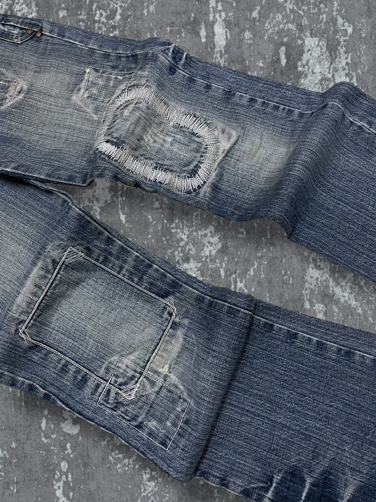 Hysteric Glamour Vintage 90s Rare Japan Designer Camel Road Distressed Denim Size US 31 - 6 Thumbnail