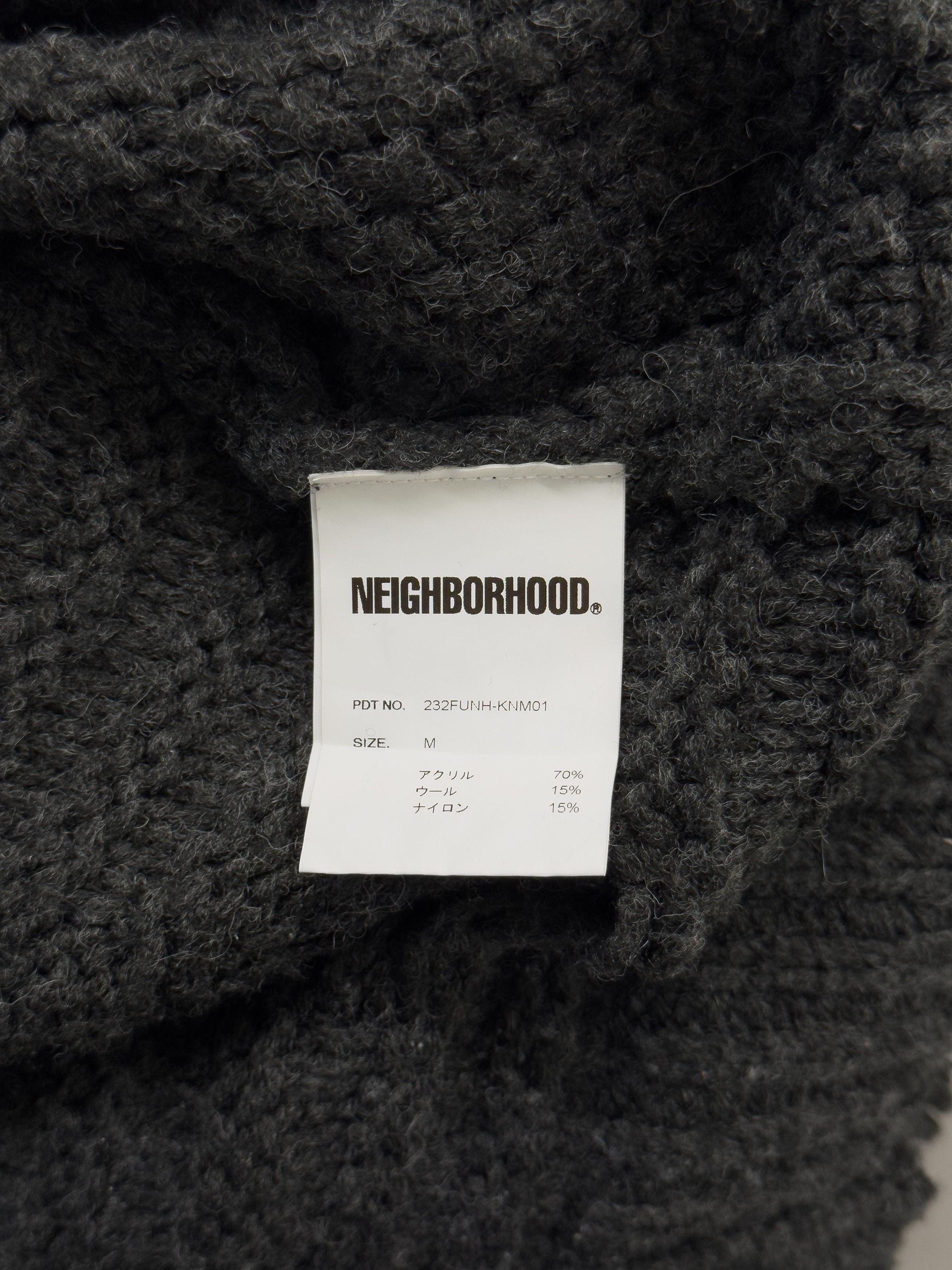 Neighborhood NEIGHBORHOOD 23FW Destroyed Knit Sweater Size US M / EU 48-50 / 2 - 7 Thumbnail