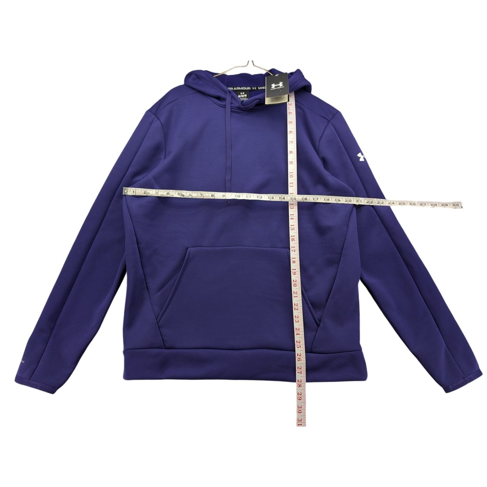 Under Armour NWT Under Armour Men's UA Armour Fleece Pro Hoodie in Purple Size US M / EU 48-50 / 2 - 6 Thumbnail