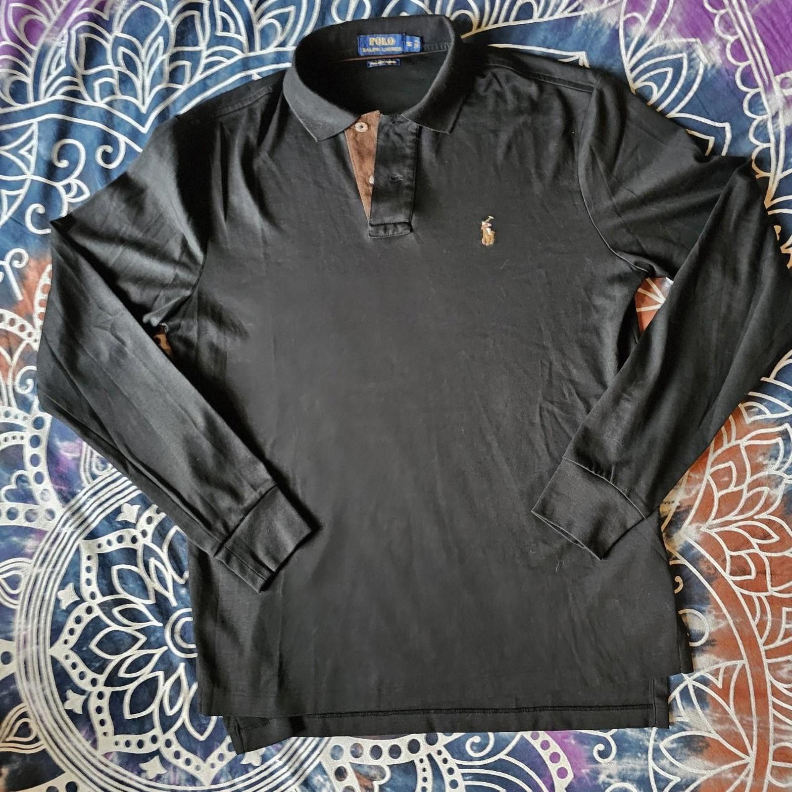 Polo Ralph Lauren Polo Ralph Lauren Men's Black Polo-shirt Size US S / EU 44-46 / 1 - 1 Thumbnail