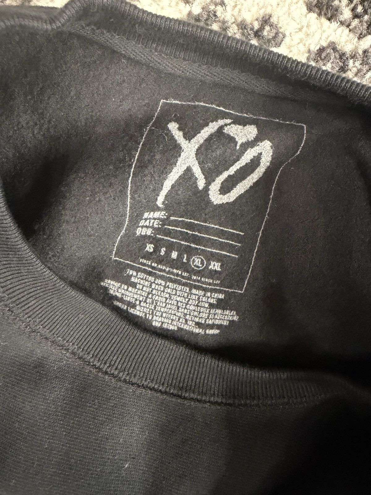 The Weeknd The Weeknd – “Blinding Lights” XO Crewneck Size US XL / EU 56 / 4 - 4 Thumbnail