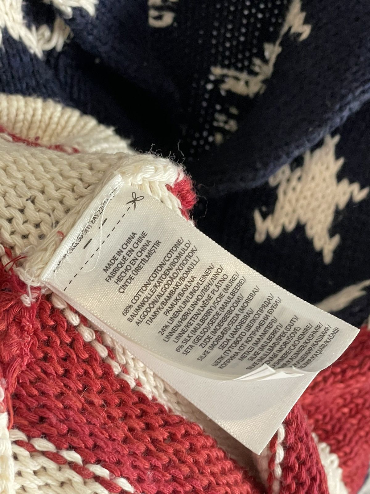 Ralph Lauren Polo Ralph Lauren Knit American USA Cardigan Sweater Size US M / EU 48-50 / 2 - 9 Thumbnail