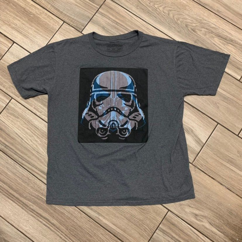Star Wars Star Wars Graphic Tshirt Men XL Grey Bin M-42 Size US XL / EU 56 / 4 - 1 Thumbnail
