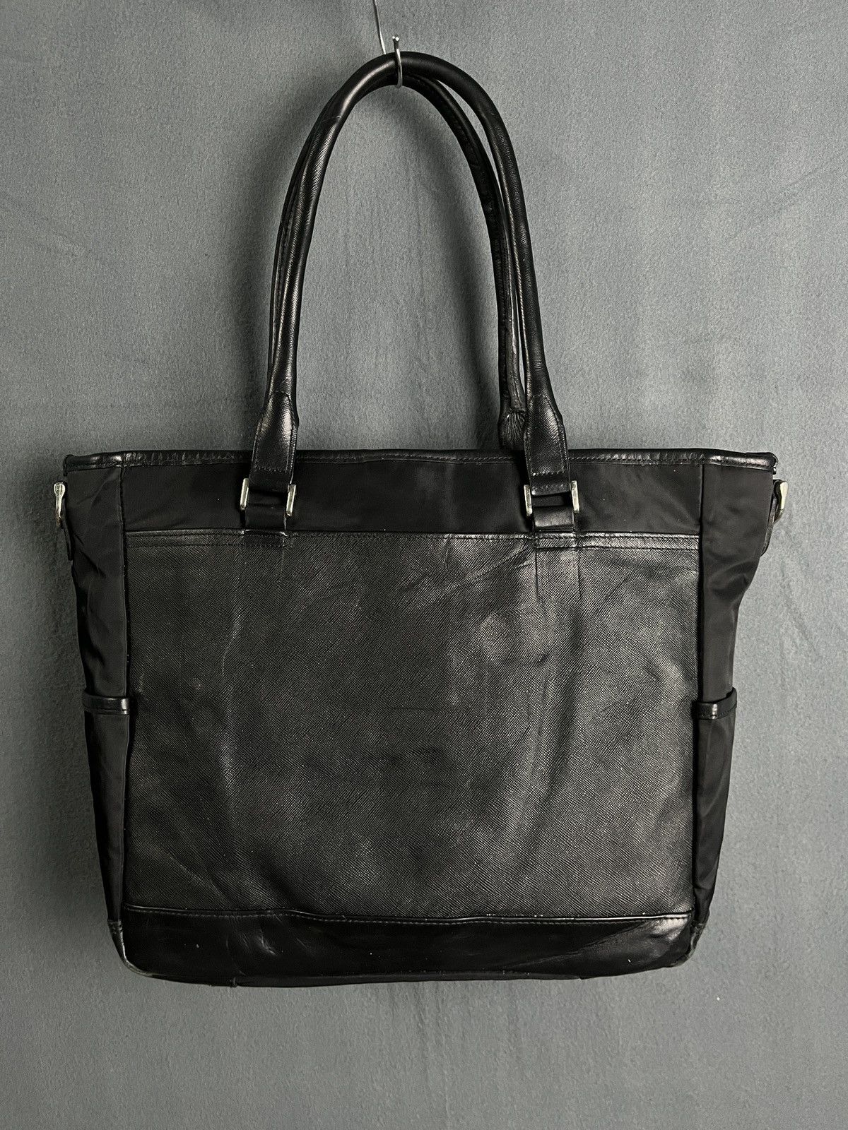 Genuine Leather × Japanese Brand × MasterPiece Top Handle Organizer Laptop Brief Size ONE SIZE - 3 Thumbnail