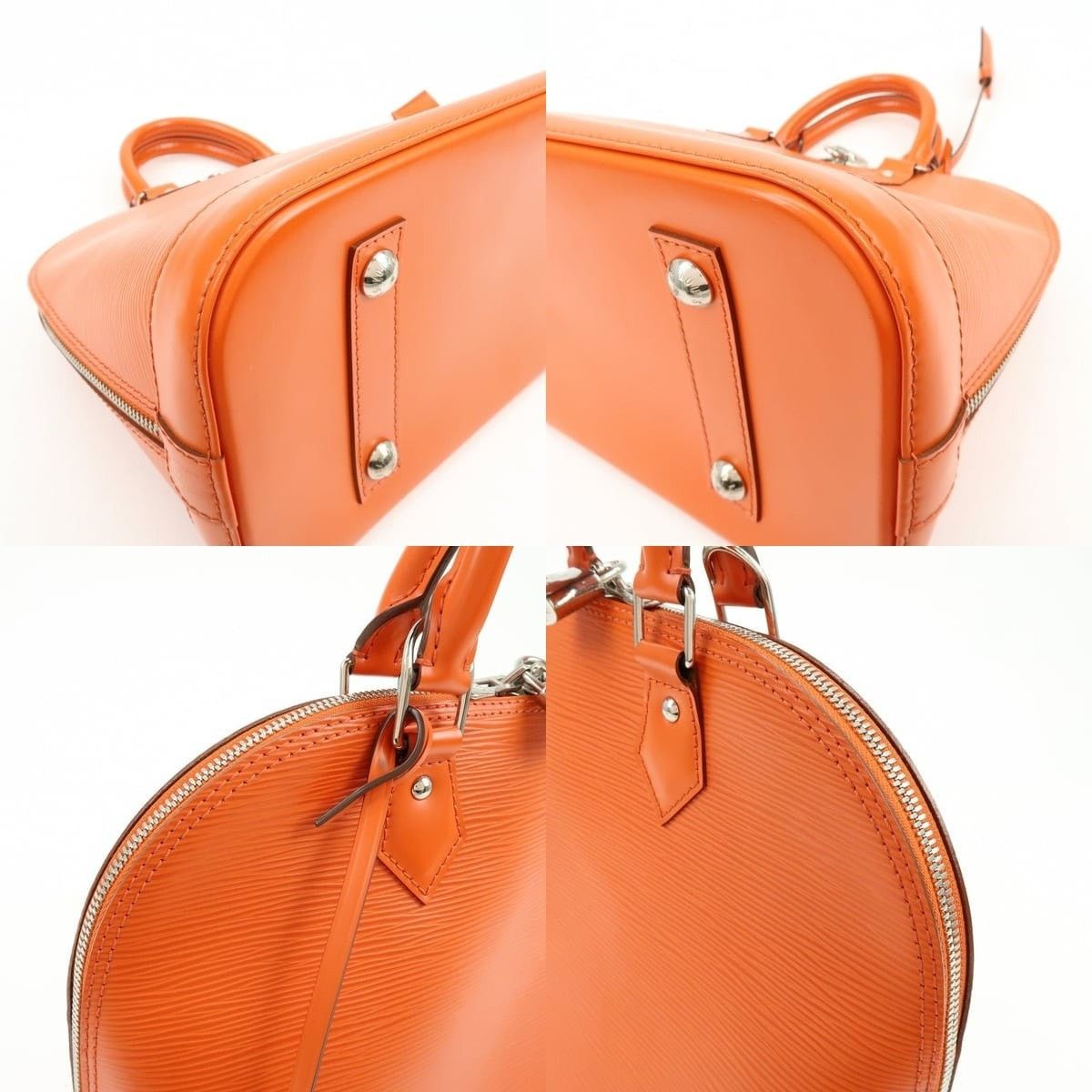 Louis Vuitton Louis Vuitton Epi Alma PM Satchel Orange Size ONE SIZE - 5 Thumbnail