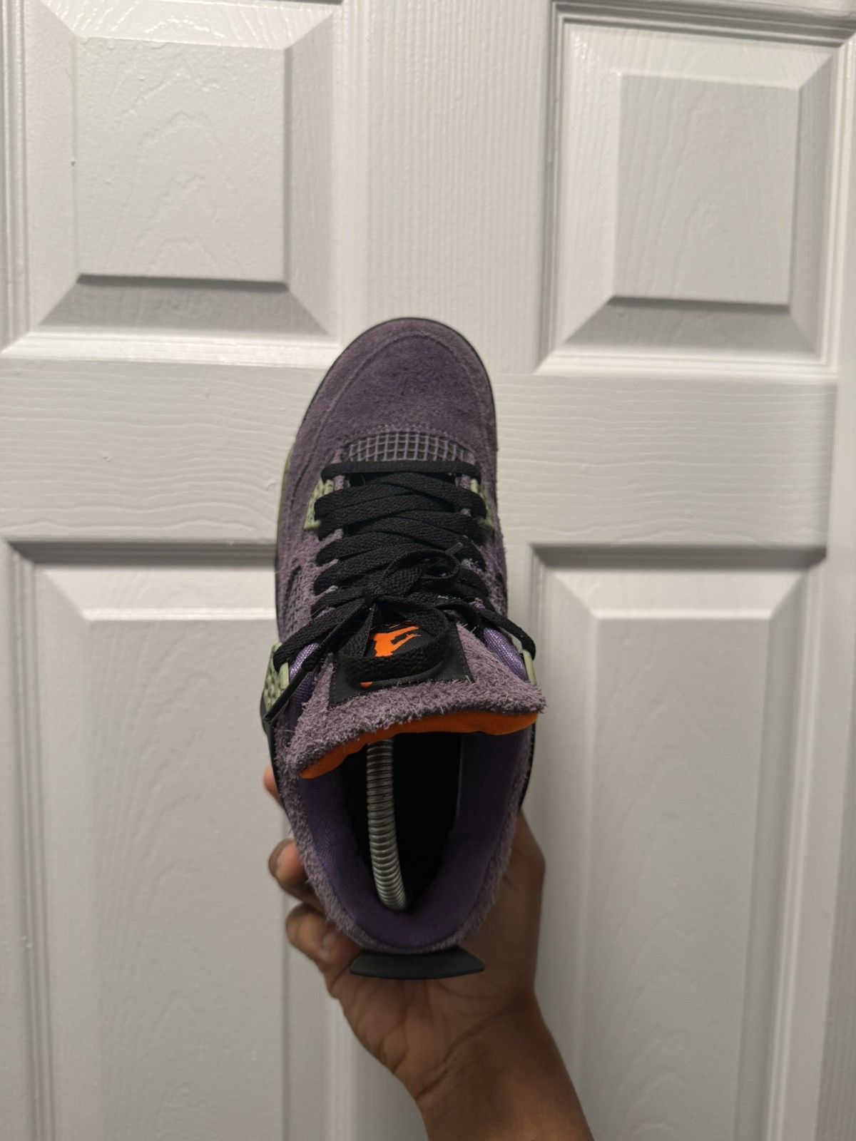 Jordan Brand Canyon Purple Jordan 4s size 7.5w/5.5men Size US 5.5 / EU 38 - 3 Thumbnail