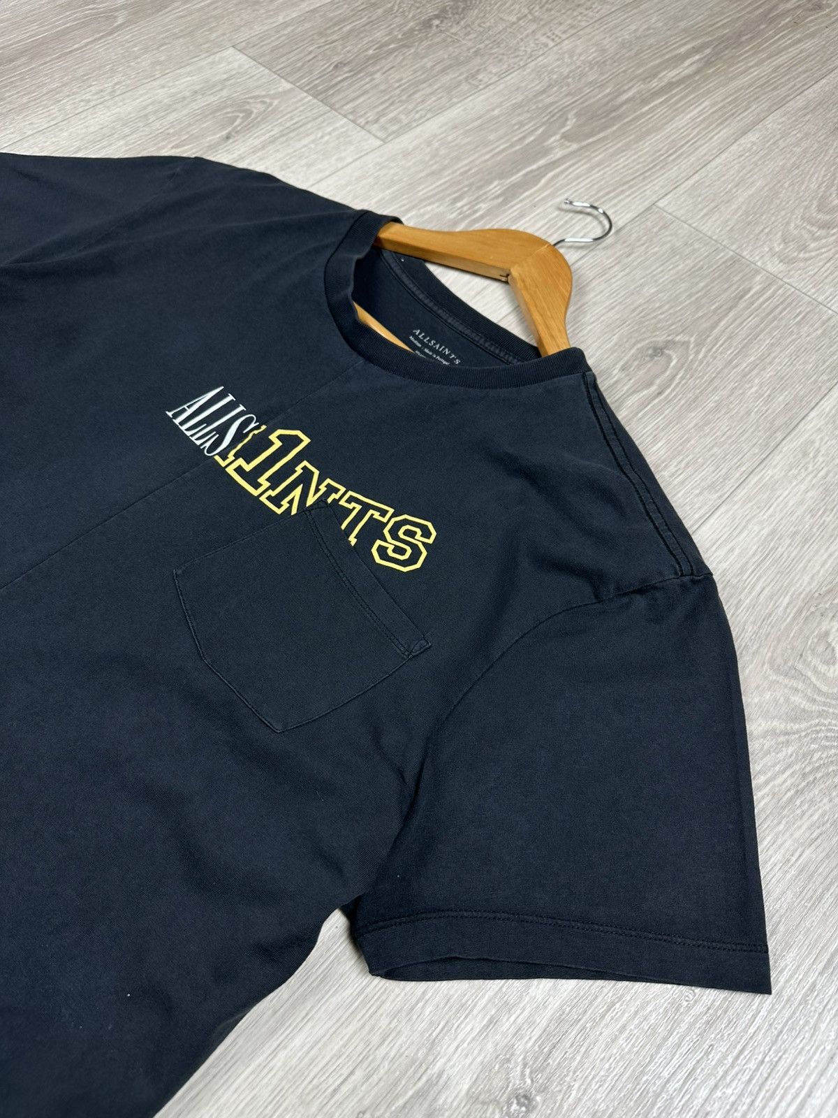 Allsaints × Vintage Allsaints Vintage T-Shirt Big Logo Y2K Streetwear Size US M / EU 48-50 / 2 - 4 Thumbnail