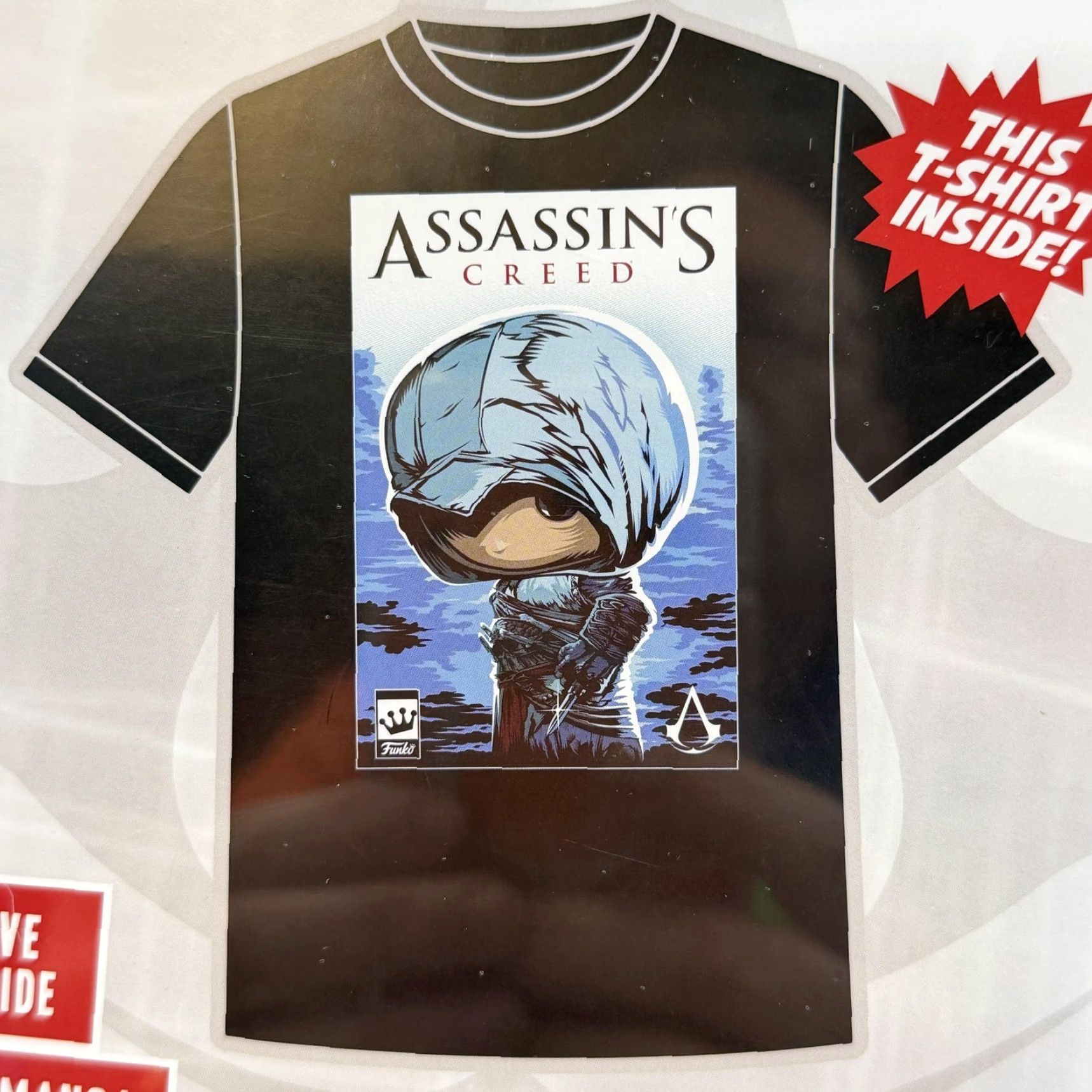 Vintage Funko Assassins Creed Shirt T-Shirt Mens Small Black Graphic Short Sleeve Shirt Size US S / EU 44-46 / 1 - 7 Thumbnail