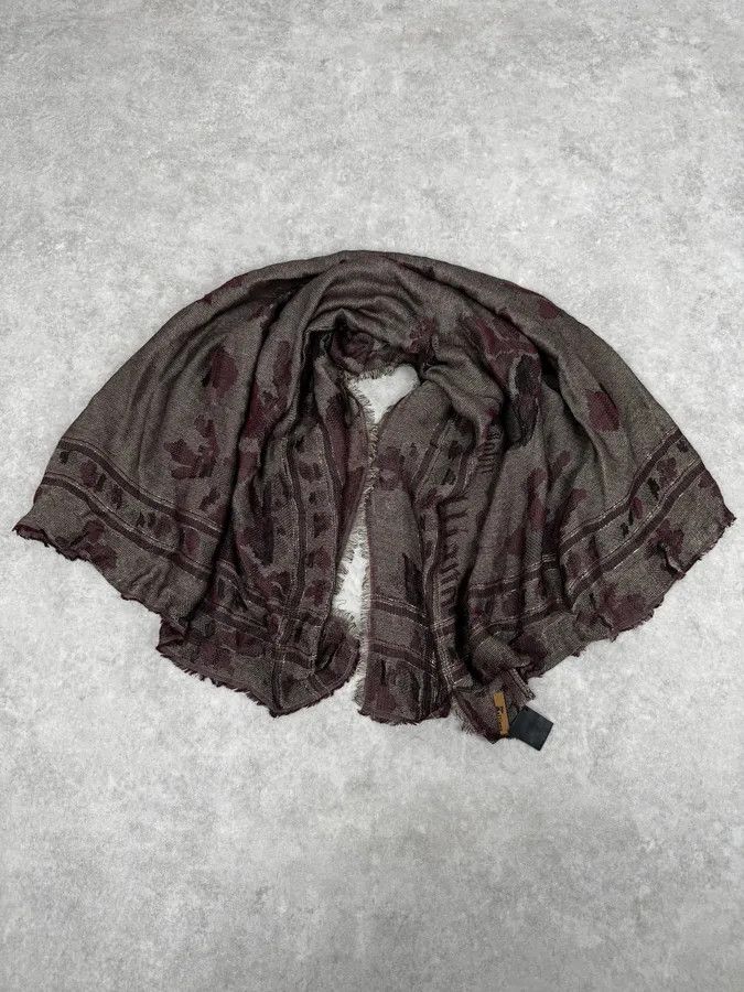John Galliano John Galliano Magazine Newspaper Square Scarf Size ONE SIZE - 2 Thumbnail