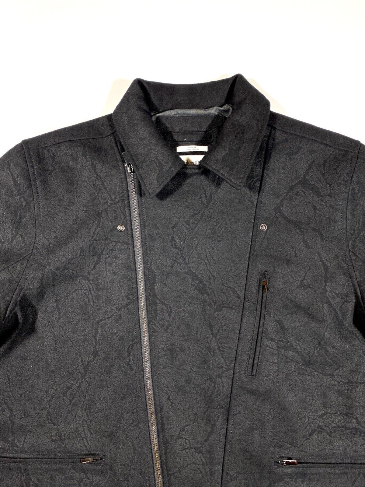 Calvin Klein calvin klein wool jacket pattern moto style Size US XXL / EU 58 / 5 - 8 Thumbnail