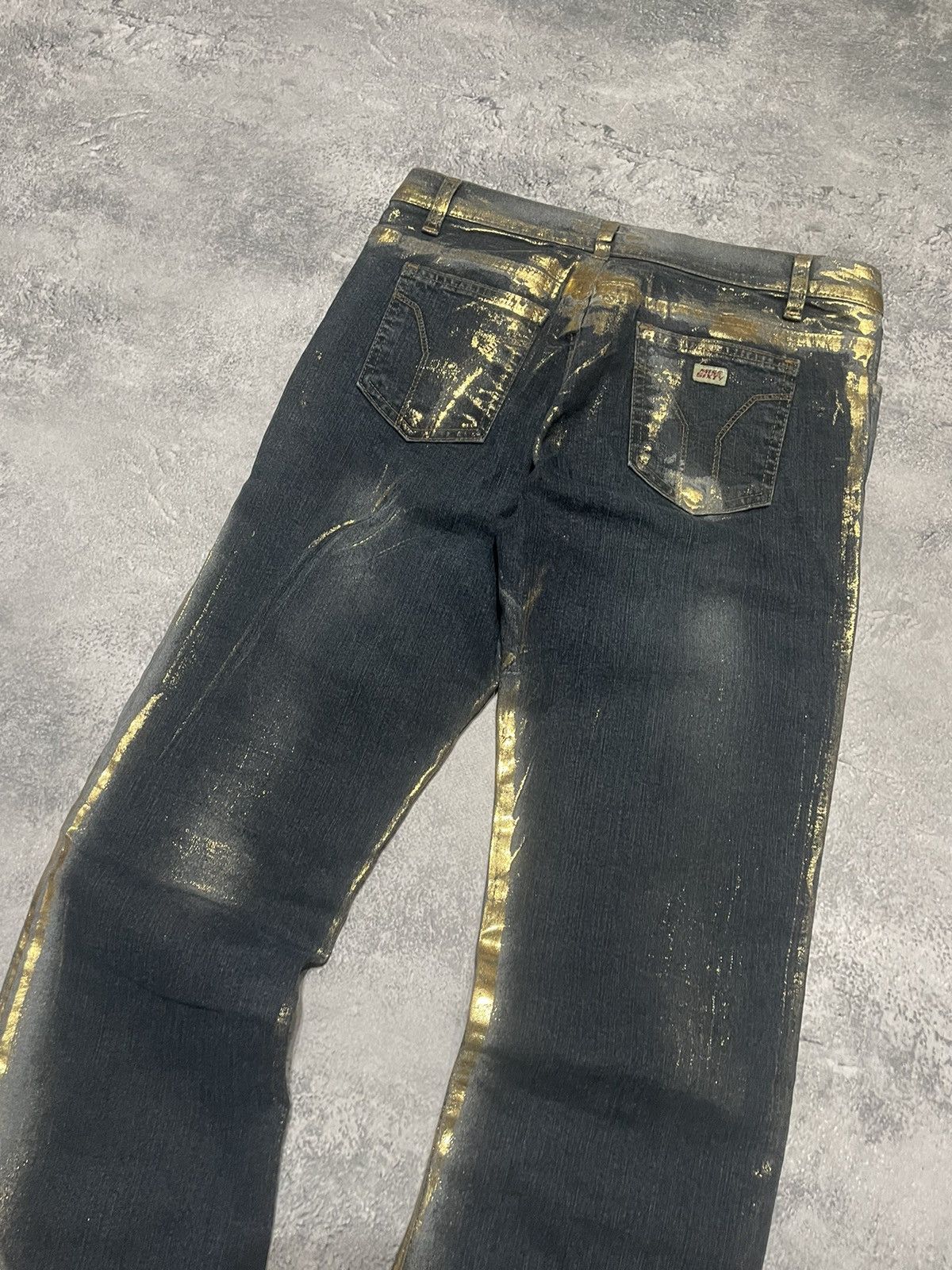 Hysteric Glamour × Le Grande Bleu (L.G.B.) × Vintage RARE vintage If Six Was Nine style flared Miss Sixty jeans Size US 30 / EU 46 - 8 Thumbnail