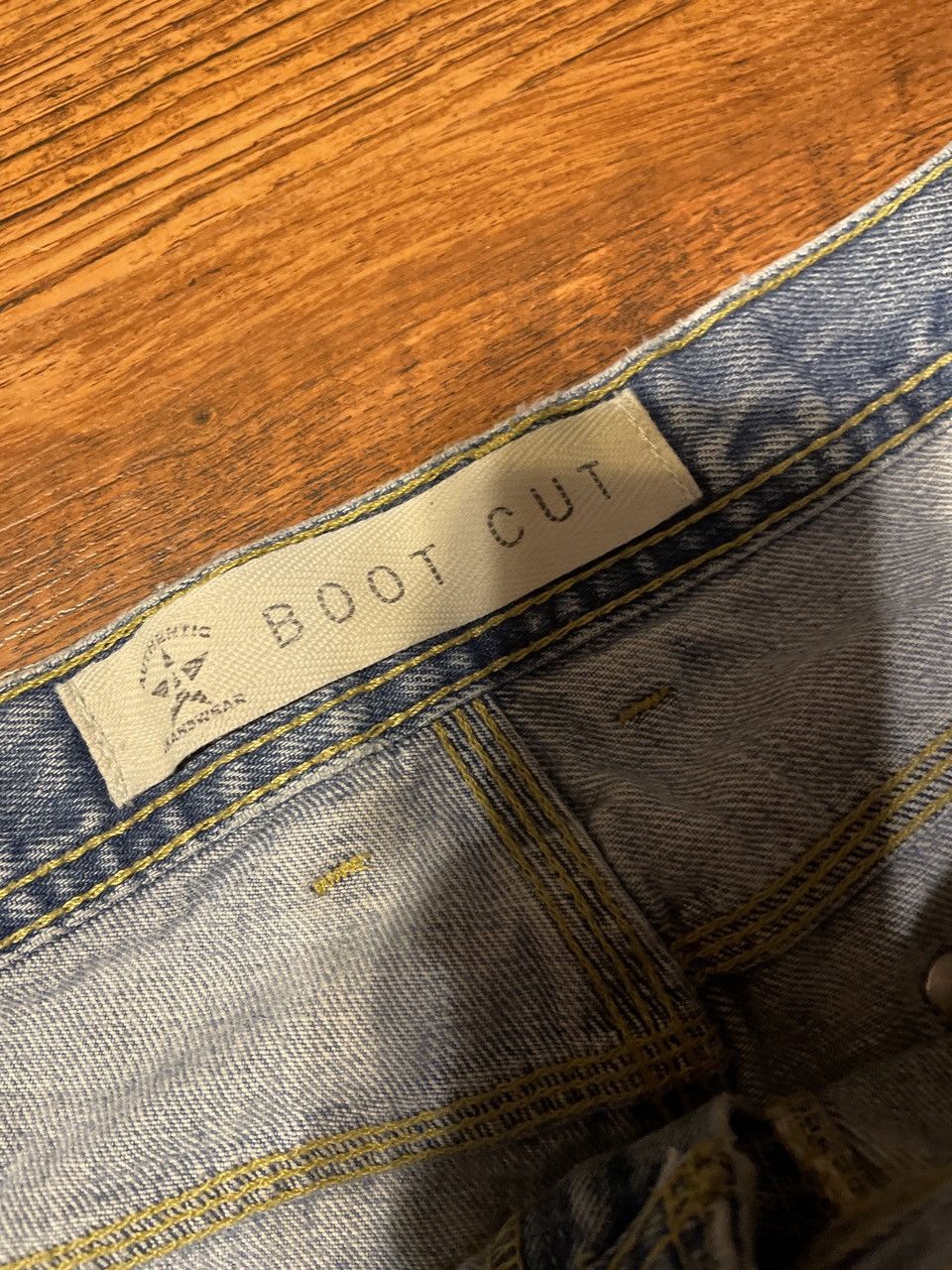 Arizona Jean Co. Vintage Arizona Jean Company Bootcut Light Wash Blue Jeans Size US 34 / EU 50 - 3 Thumbnail