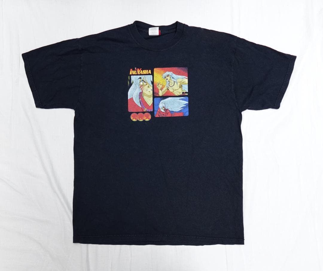 Anime 2003 犬夜叉 Tシャツ アニメ 00's ビンテージ Size US XXS / EU 40 - 1 Thumbnail
