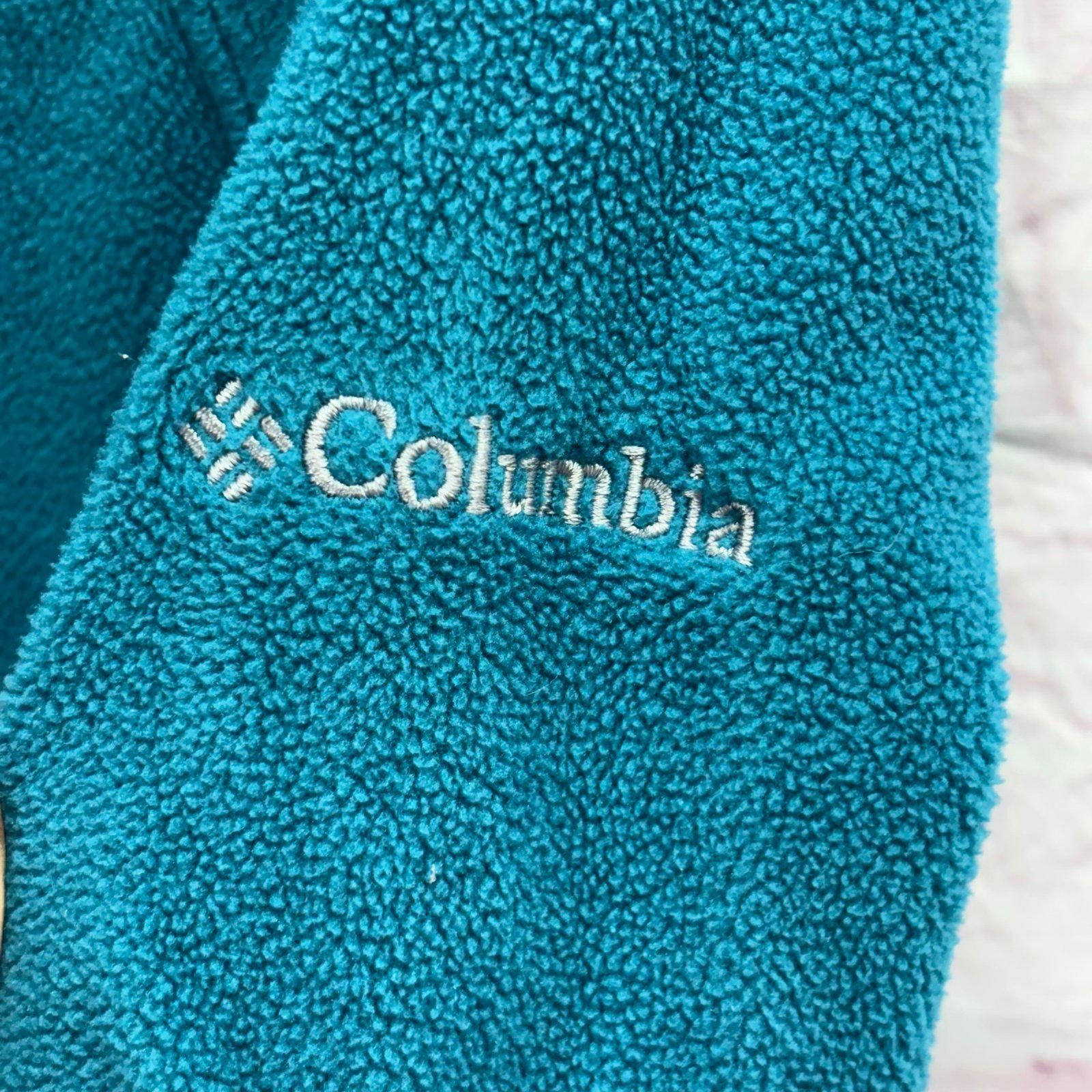 Columbia Columbia Women's Teal Fleece Hoodie - Size XS Size ONE SIZE - 4 Thumbnail
