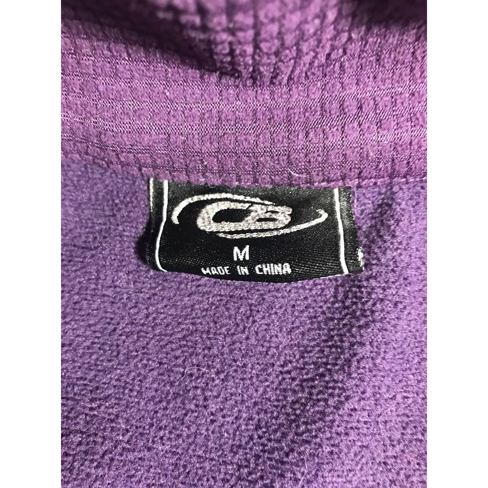 CB Sports CB Sport Woman's Purple Outerwear Fleece Full Zipper Jacket Size M / US 6-8 / IT 42-44 - 5 Thumbnail