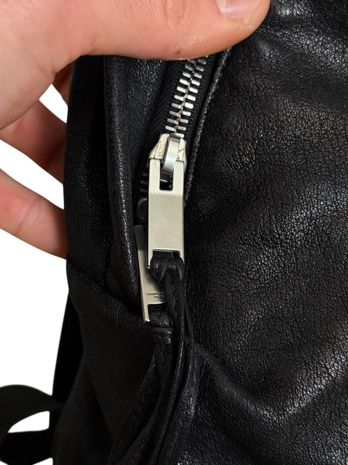 Saint Laurent Paris Hedi City Leather Bag Backpack Size ONE SIZE - 7 Thumbnail