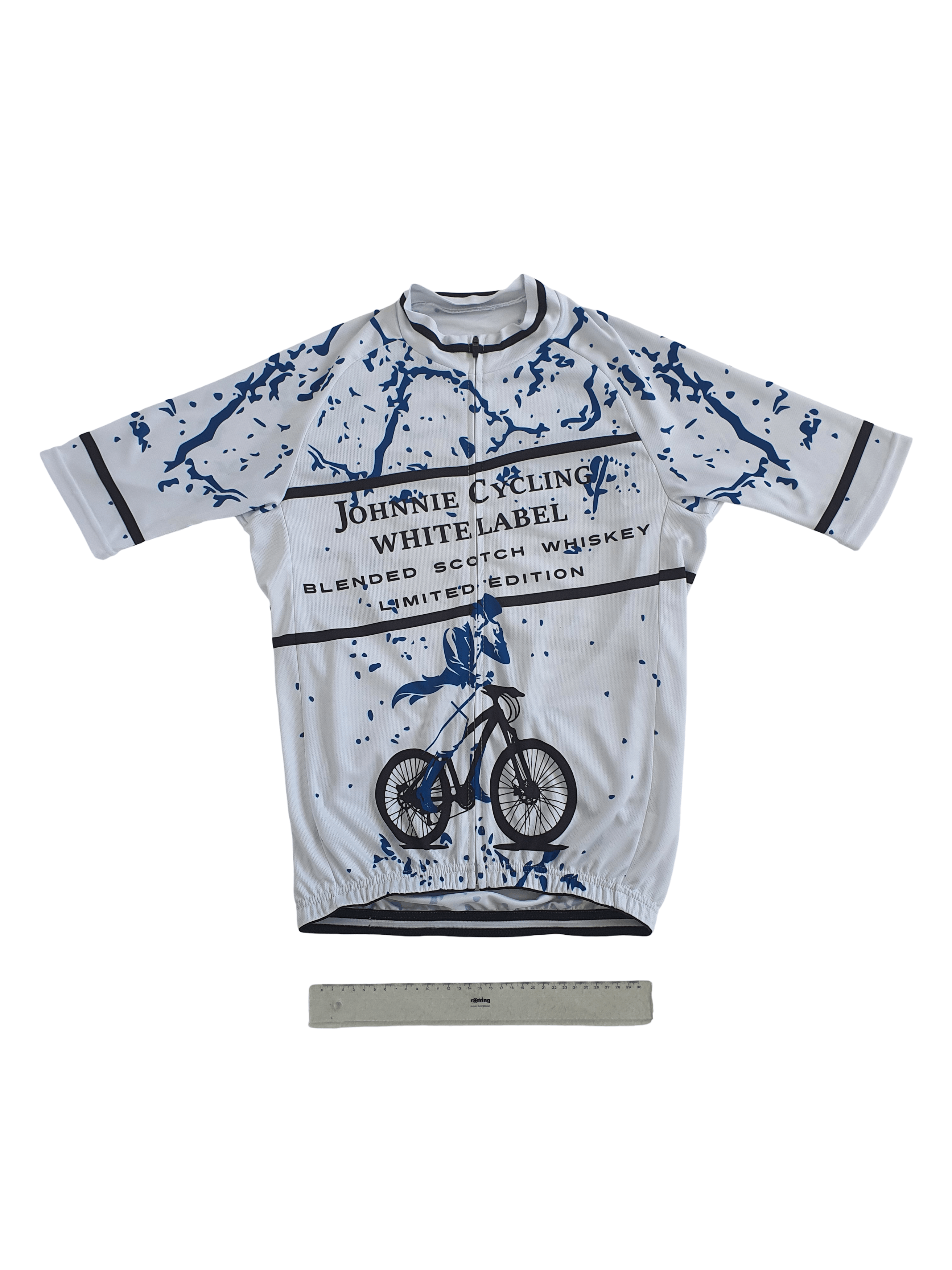 Bicycle JOHNIE WALKER WHITE - Cycling Shirt/Top - Sz S Size US S / EU 44-46 / 1 - 1 Thumbnail