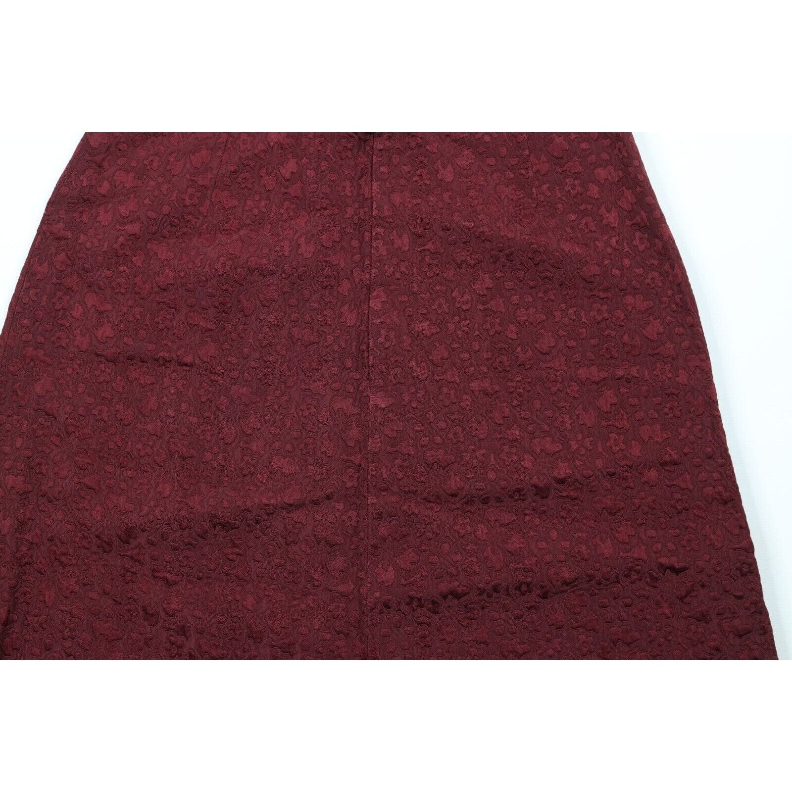 Vintage Vintage 50s 60s Rockabilly Silk Jacquard Flower Pencil Skirt Size 26" / US 2 / IT 38 - 9 Thumbnail