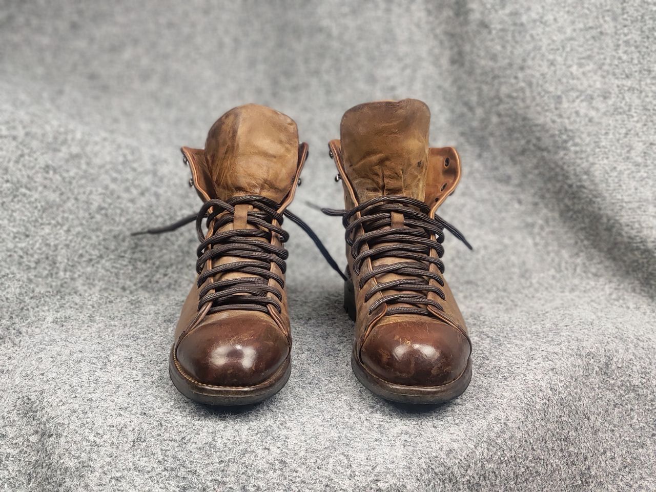 Other Lemargo handmade leather shoes lace Combat Boots Carol MA+ Size US 10 / IT 40 - 8 Thumbnail