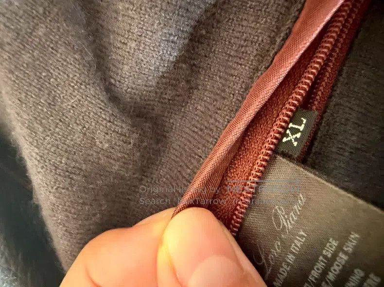Loro Piana Loro Piana Deerskin and cashmere jacket, coffee color Size US XL / EU 56 / 4 - 6 Thumbnail