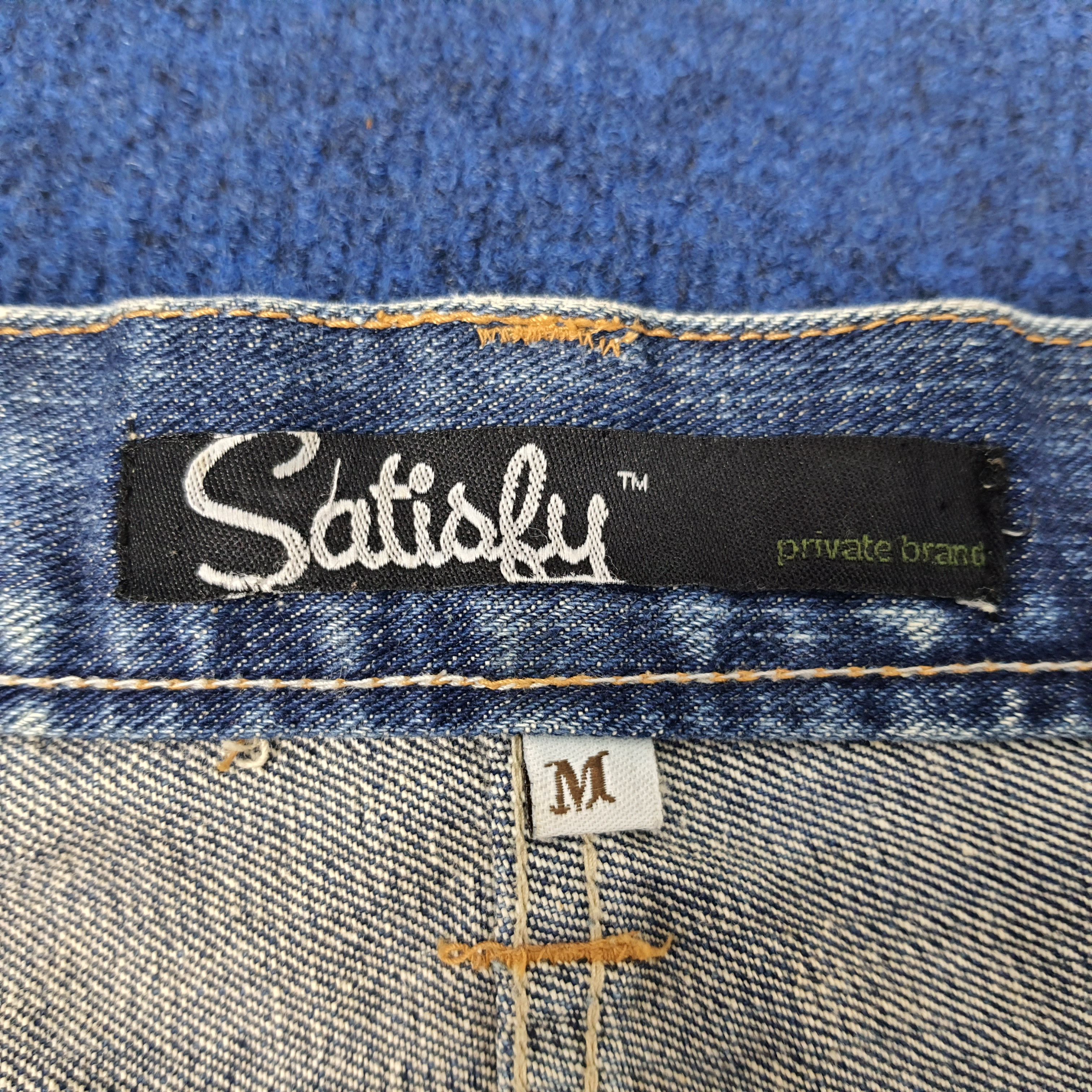 Designer × Satisfy × Vintage Vintage Satisfy Denim Rework Fashion Style Jeans Size US 30 / EU 46 - 7 Thumbnail