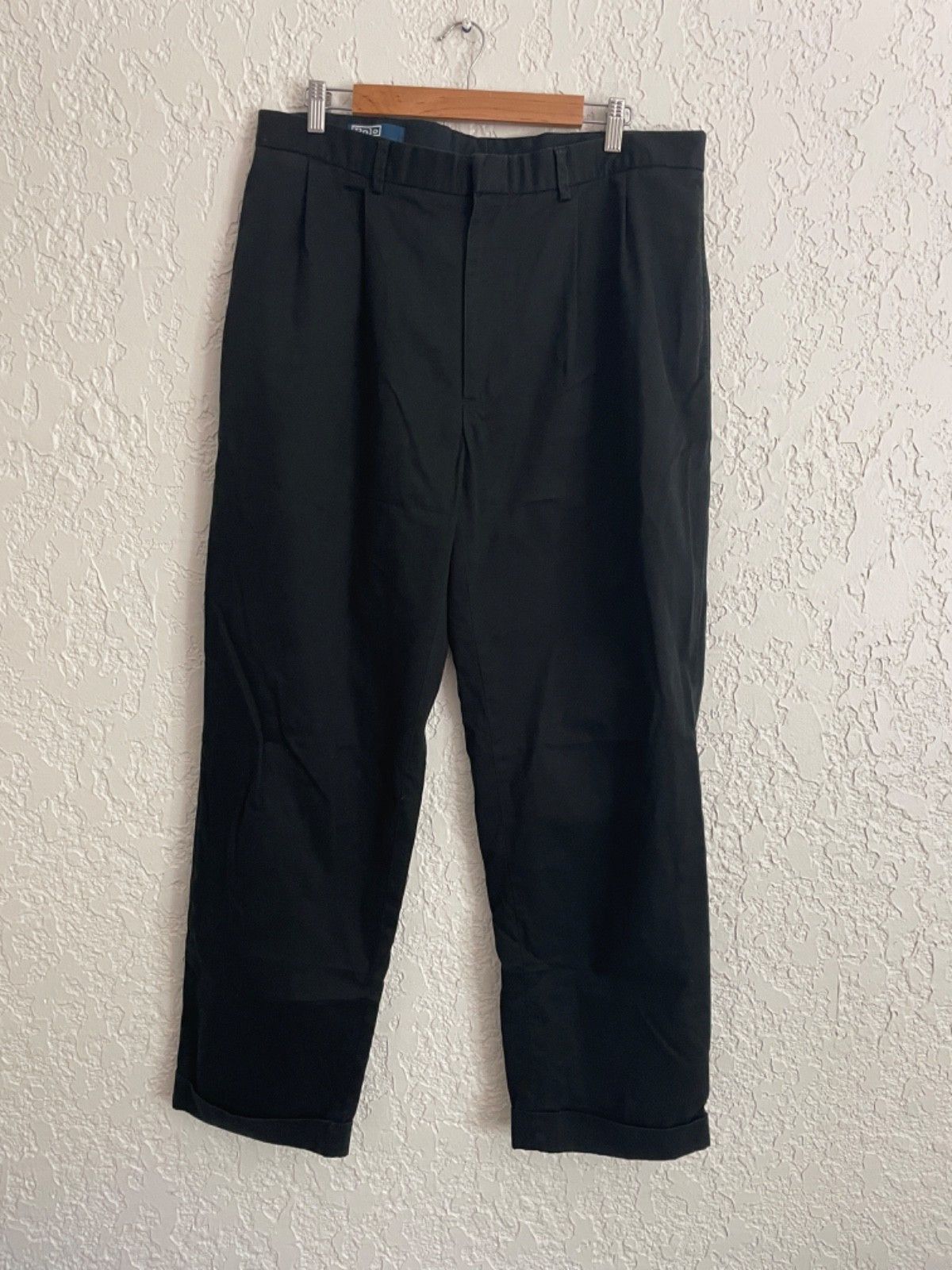 Polo Ralph Lauren 🔥 POLO RALPH LAUREN® Vintage 90s Pleated and Cuffed Slacks Size US 38 / EU 54 - 1 Thumbnail