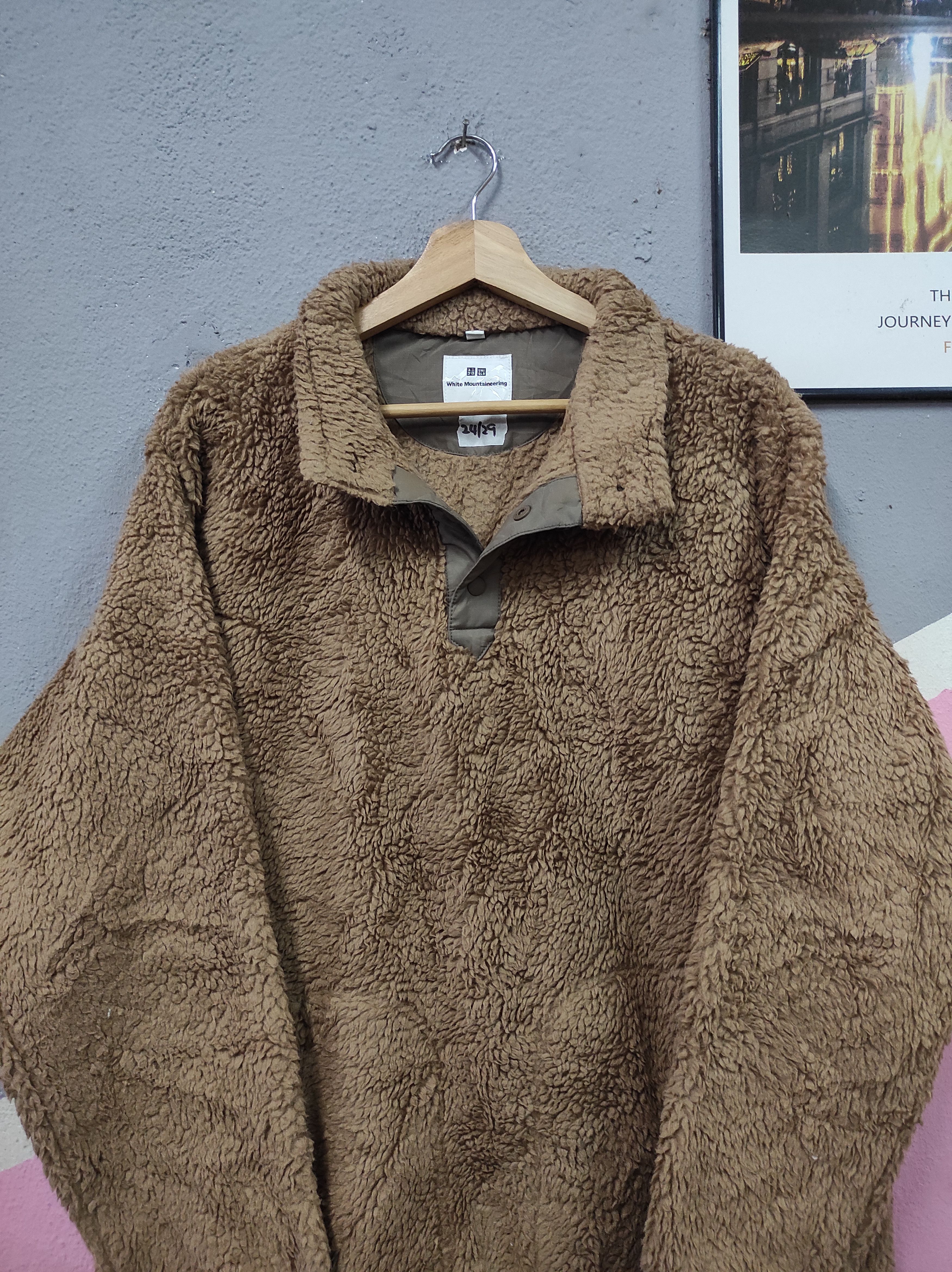Uniqlo × White Mountaineering UNIQLO X WHITE MOUNTAINEERING MOCK NECK SWEATER FLEECE Size US L / EU 52-54 / 3 - 2 Thumbnail