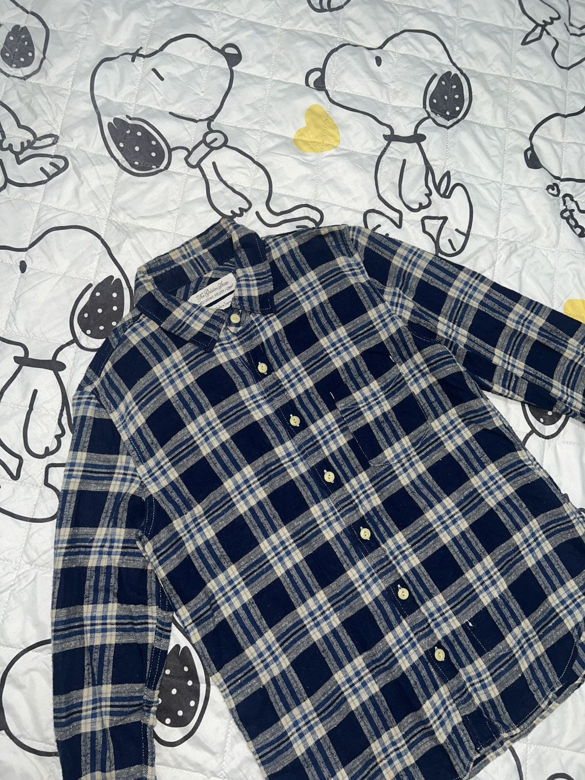 Tornado Mart 1990s Remi Relief - Yoke Leather Fringe Plaid Flannel Shirt Size US M / EU 48-50 / 2 - 4 Thumbnail