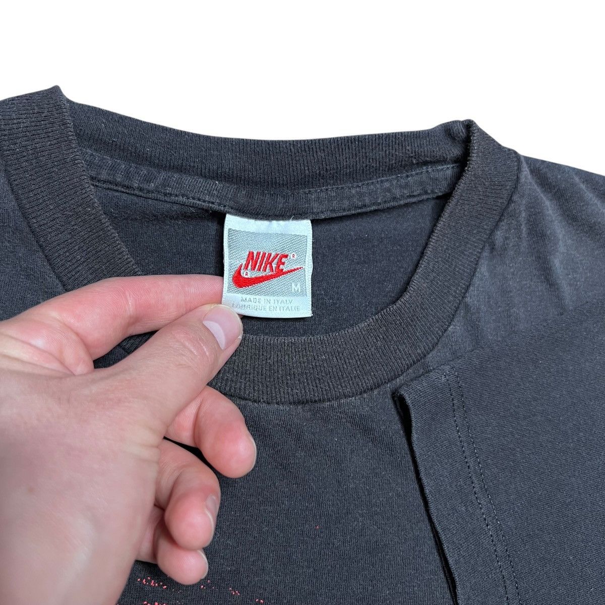 Nike 1990s Nike Michael Jordan 23 Aerospace Dunking Graphic Tee Size US M / EU 48-50 / 2 - 3 Thumbnail