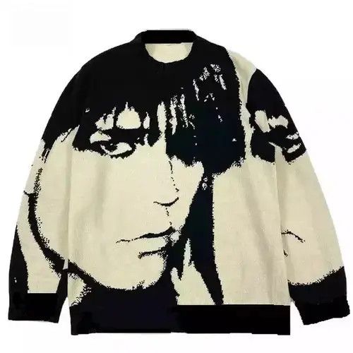 Japanese Brand × Vintage PUNK Knitwear Crewneck Size US XL / EU 56 / 4 - 1 Thumbnail