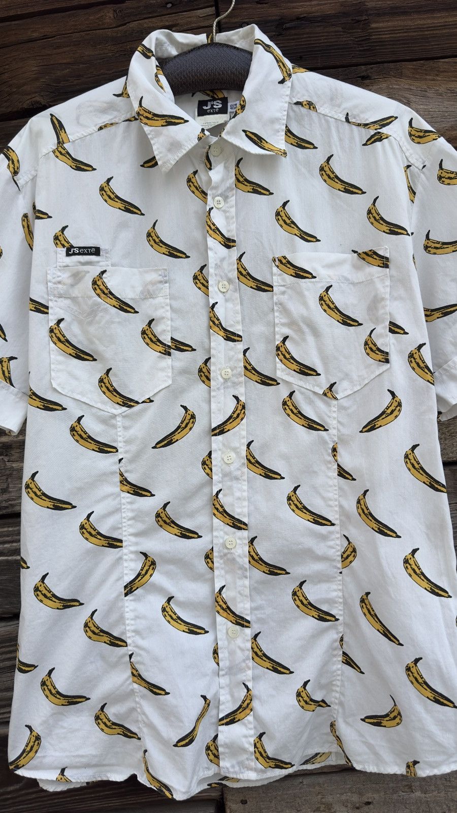 Other 90s J'S Extē Ittierre All-Over Banana Pop Art Print Shirt Size US L / EU 52-54 / 3 - 3 Thumbnail