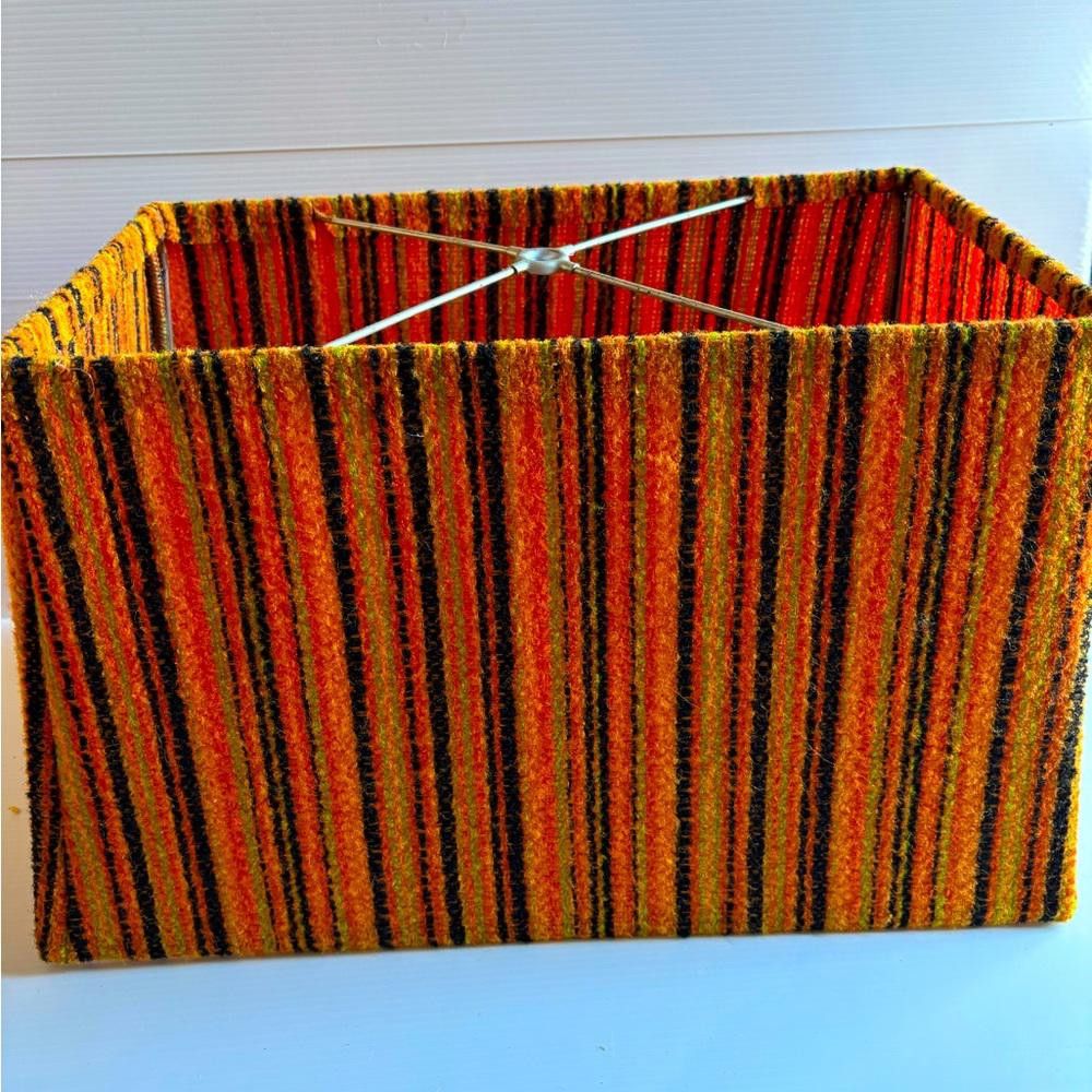 Designer 70’s Orange Lamp Shade Size ONE SIZE - 1 Thumbnail