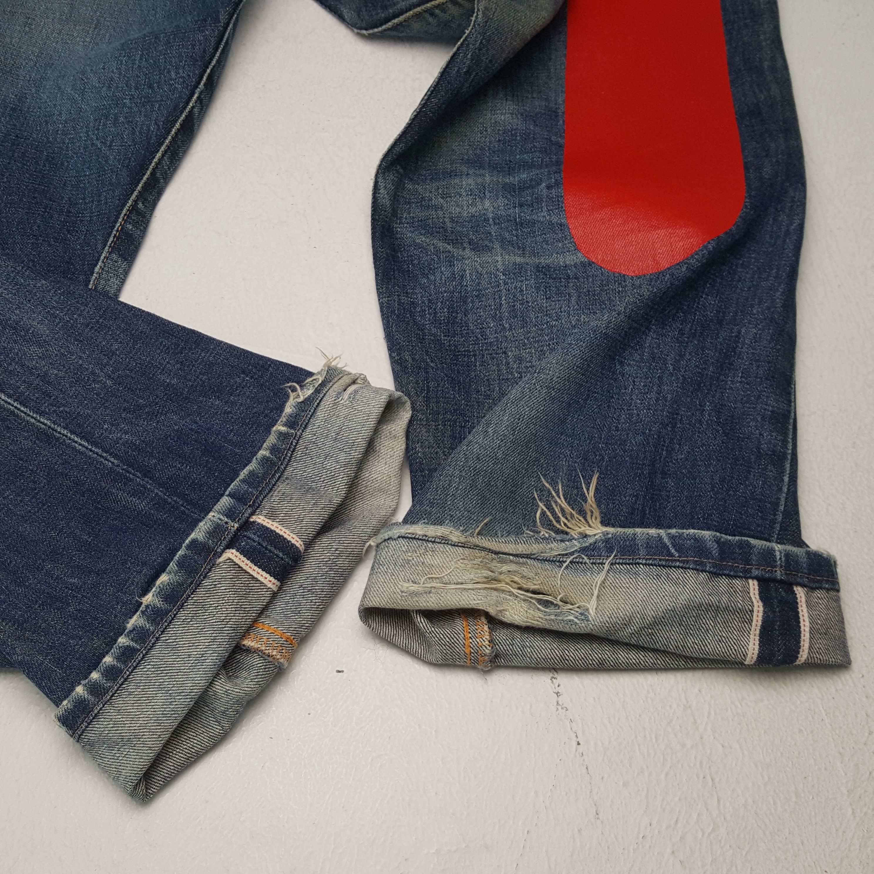 Evisu EVIS Japanese Brand Custom Daicock Jeans C280N20 Size US 31 - 15 Thumbnail