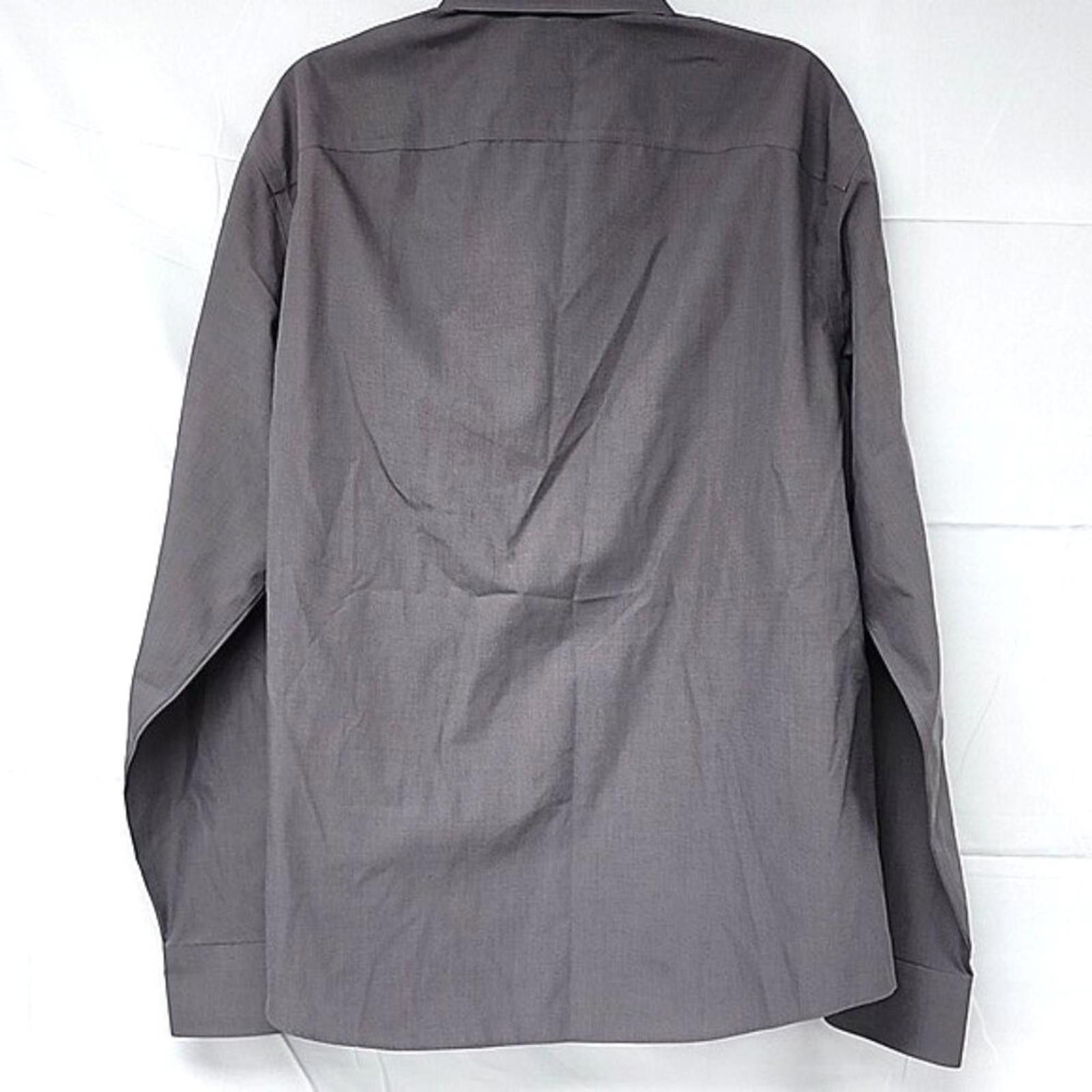 UNTUCKit UNTUCKit Charcoal Dress Shirt Size 44R - 2 Thumbnail