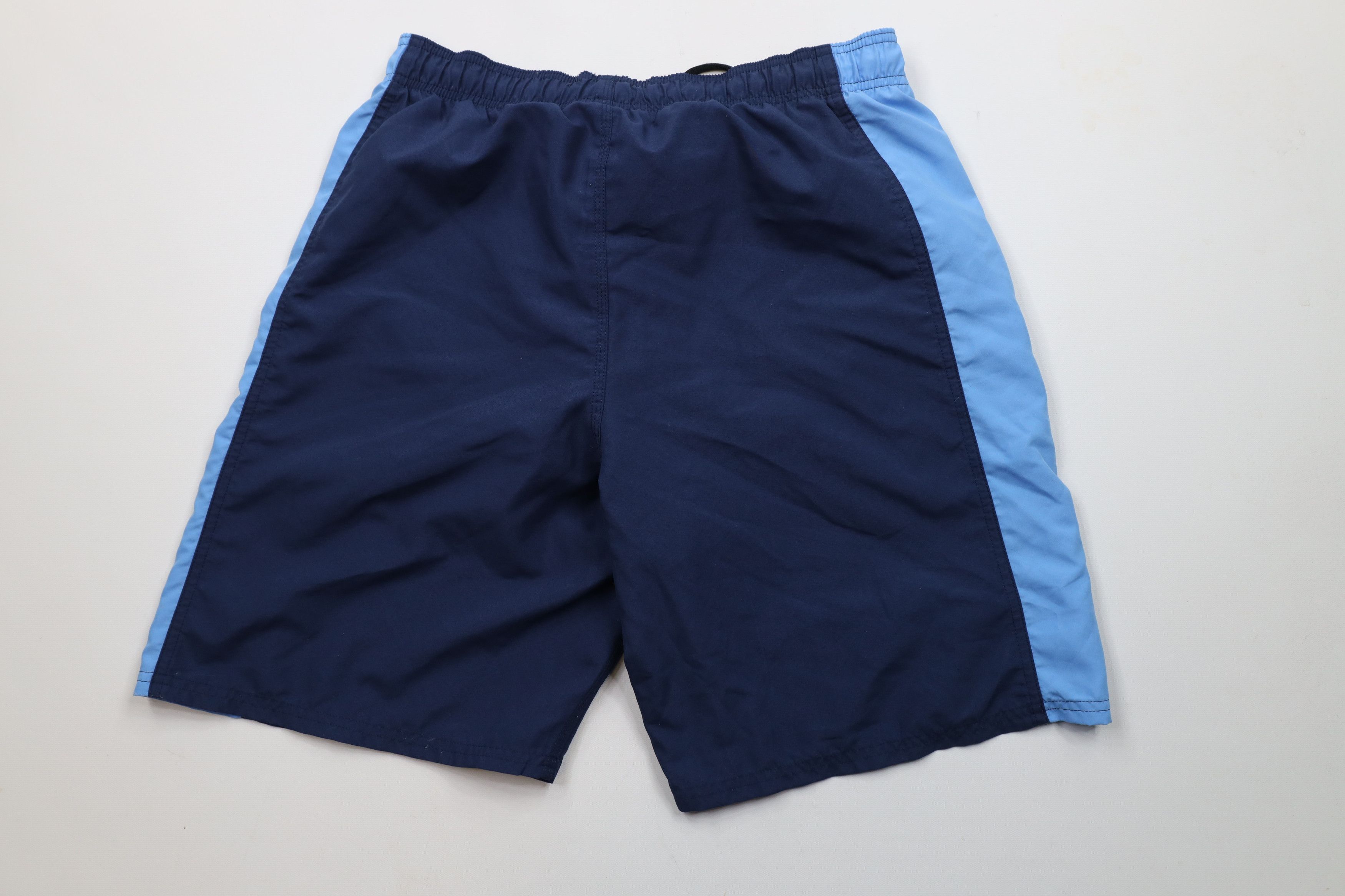 Nike × Vintage Vintage Nike Block Travis Scott Mini Swoosh Lined Shorts Size US 32 / EU 48 - 9 Thumbnail