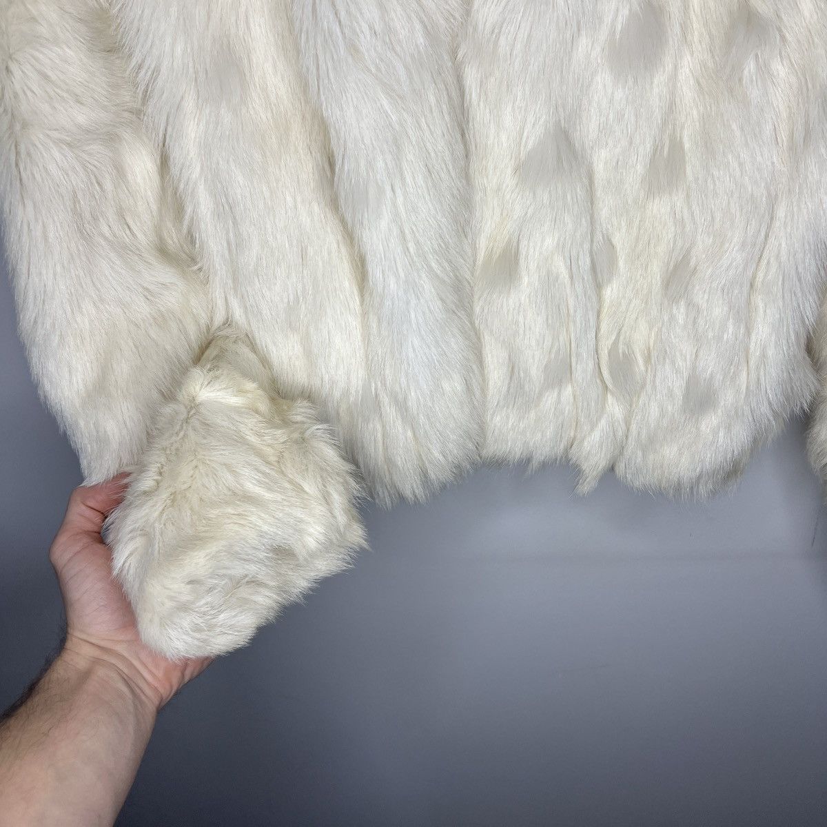 Morgan De Toi Morgan De Tou Vintage Fur Cropped Bomber Jacket RARE Size S / US 4 / IT 40 - 6 Thumbnail