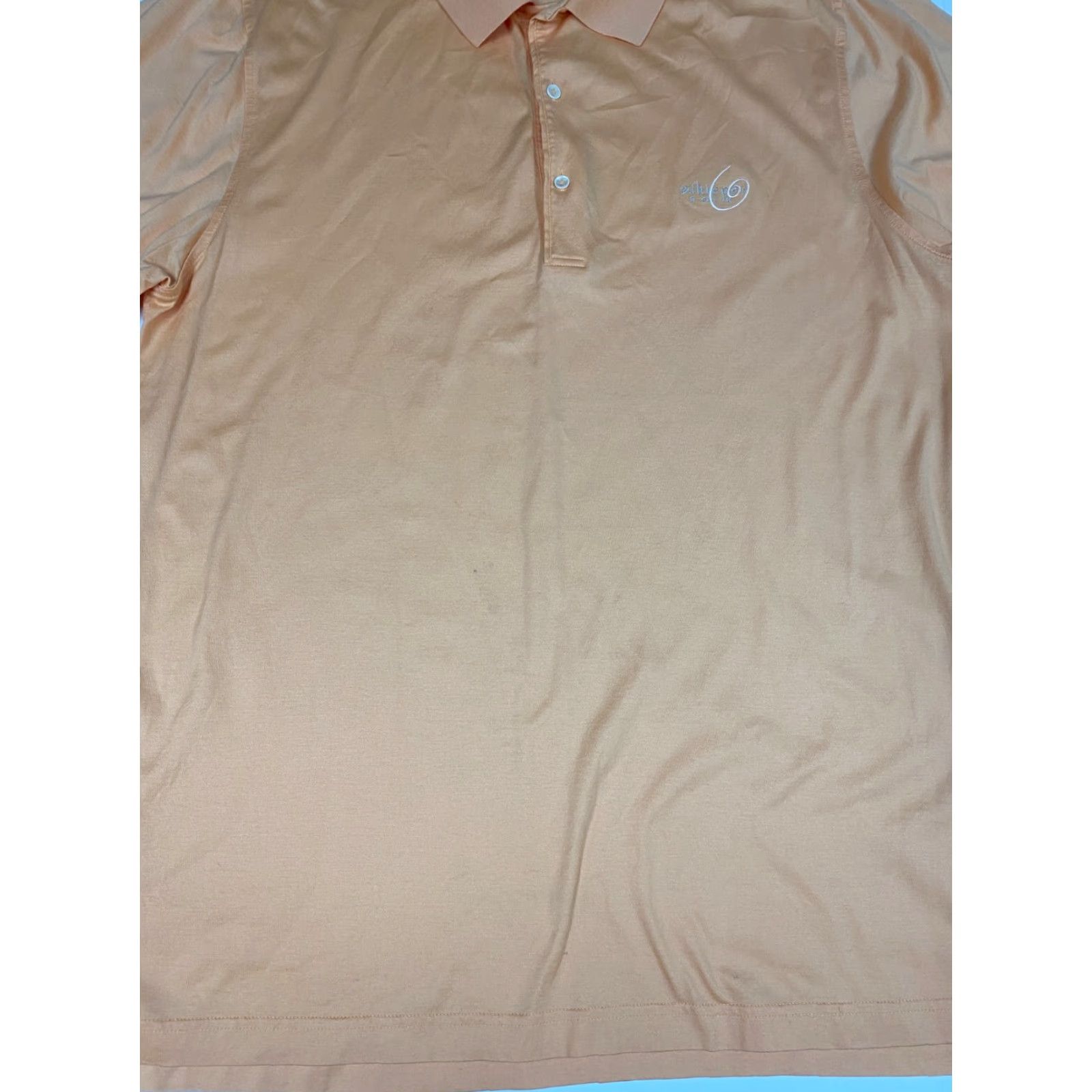 Vintage Fairway & Greene Polo Shirt Short Sleeve Mens L Peach Logo Golf Brethable Striped N/A Size US L / EU 52-54 / 3 - 4 Thumbnail
