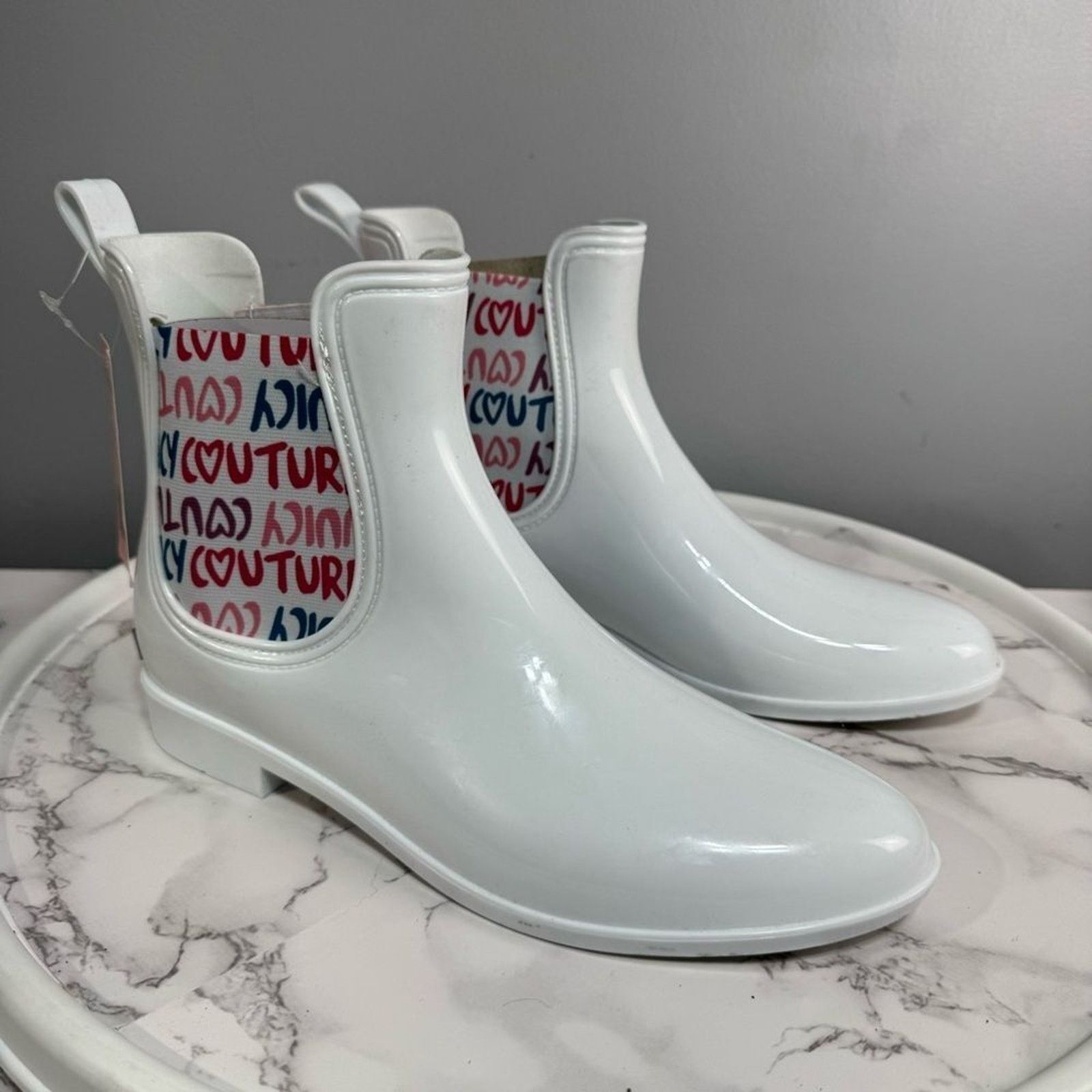 Juicy Couture Juicy Couture Women's Rain Boot Size 10 #K268 Size US 10 / EU 43 - 8 Thumbnail