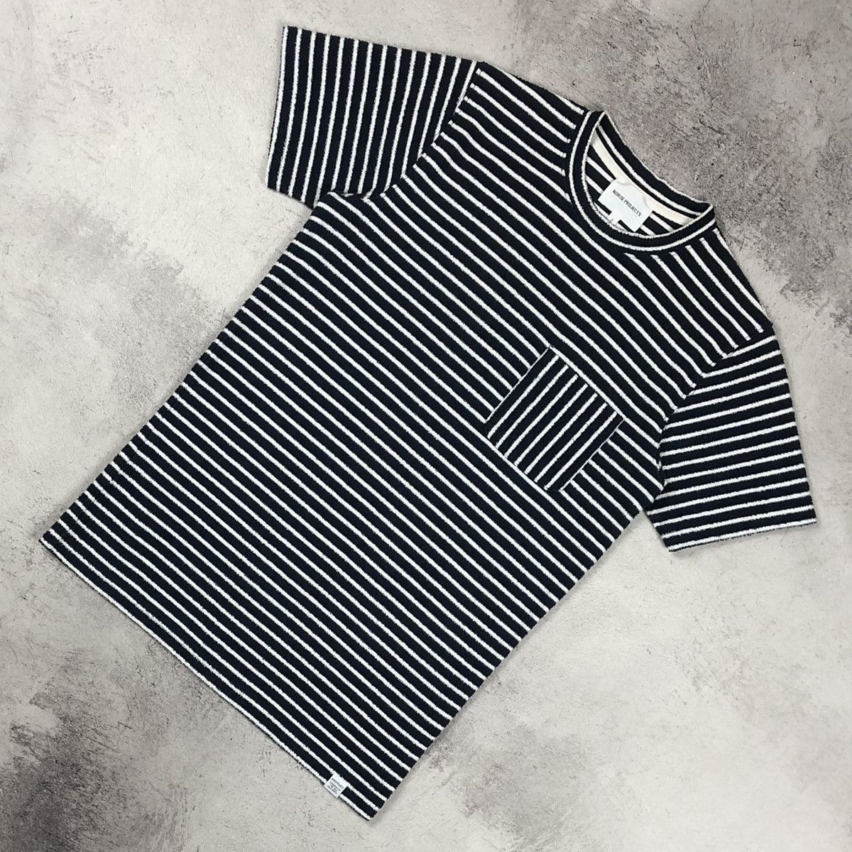 Norse Projects Norse Projects Niels Pocket Striped Tee Size US S / EU 44-46 / 1 - 5 Thumbnail