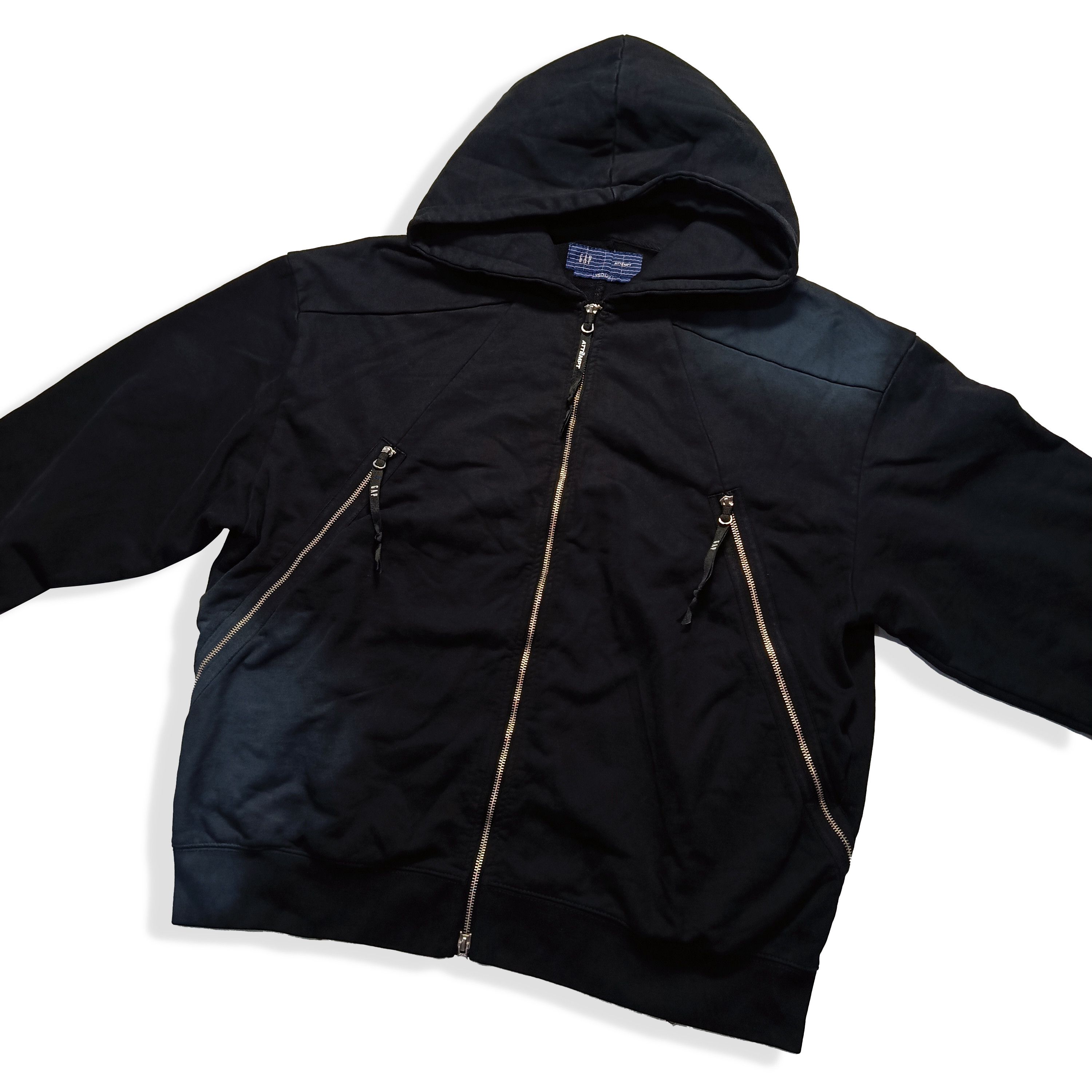 Gap GAP × ATTEMPT Oversized Zip Hoodie Size US M / EU 48-50 / 2 - 2 Thumbnail
